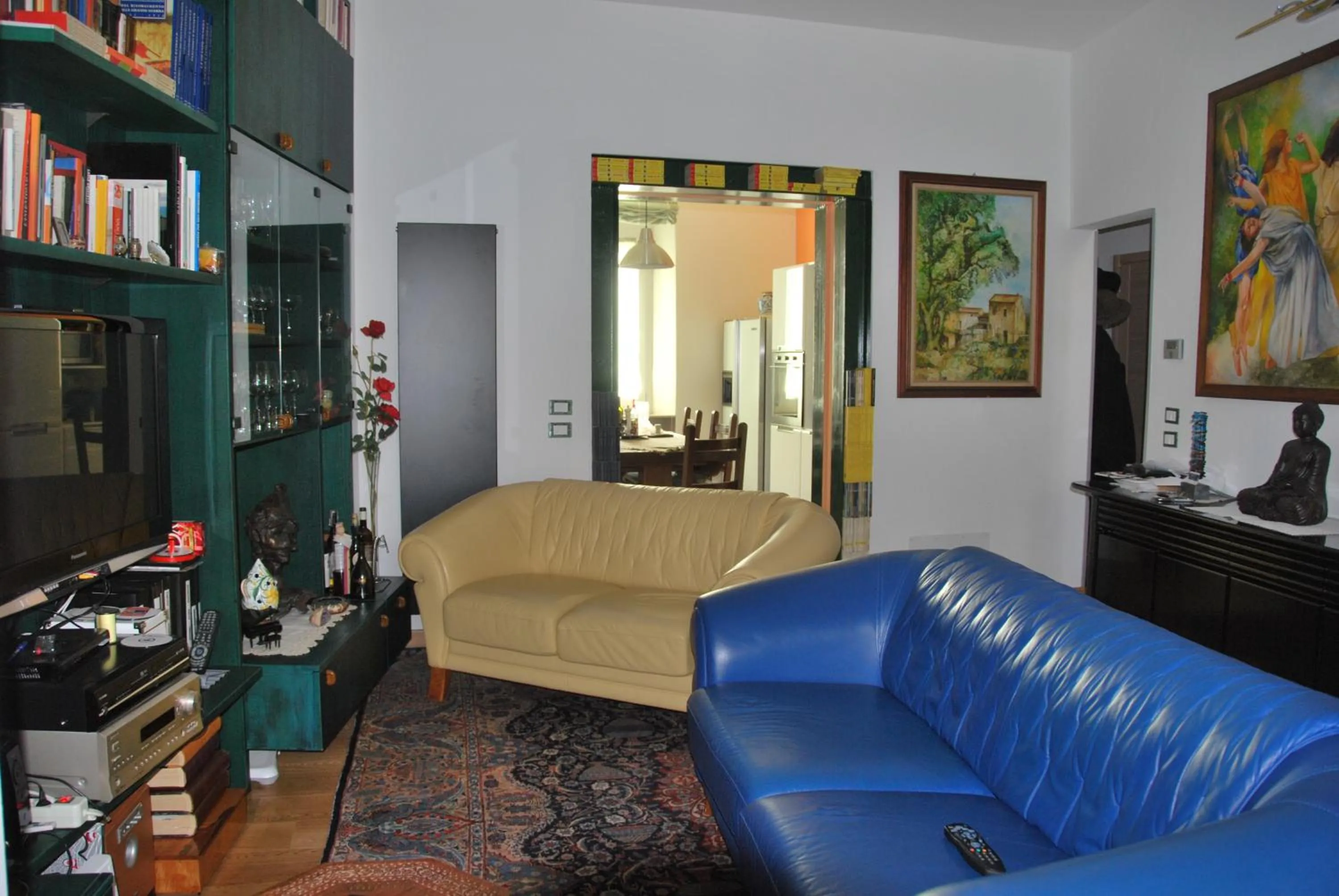 Living room in B&B Percorso Verde