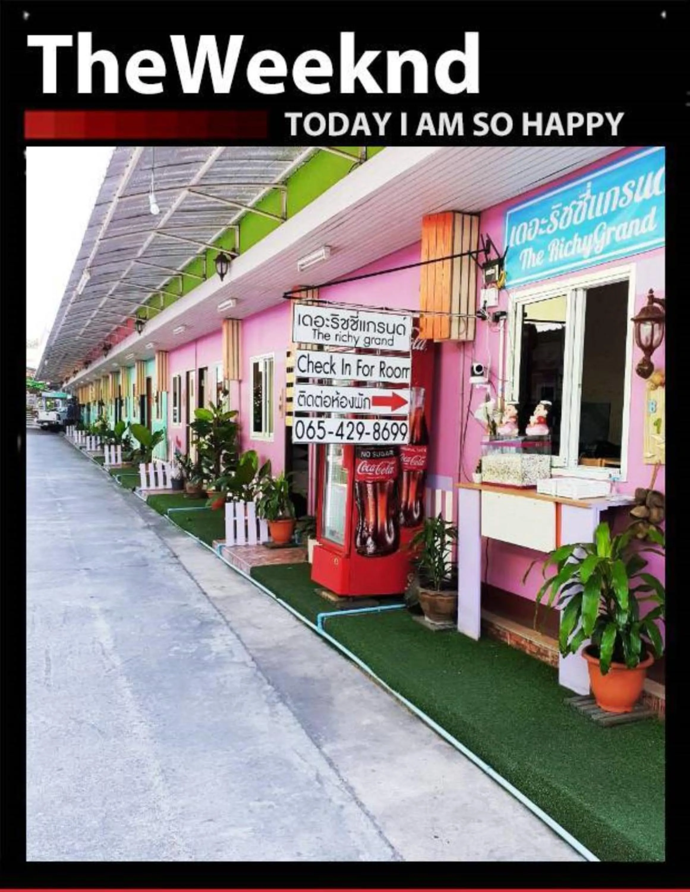 Facade/entrance in The Richy Grand