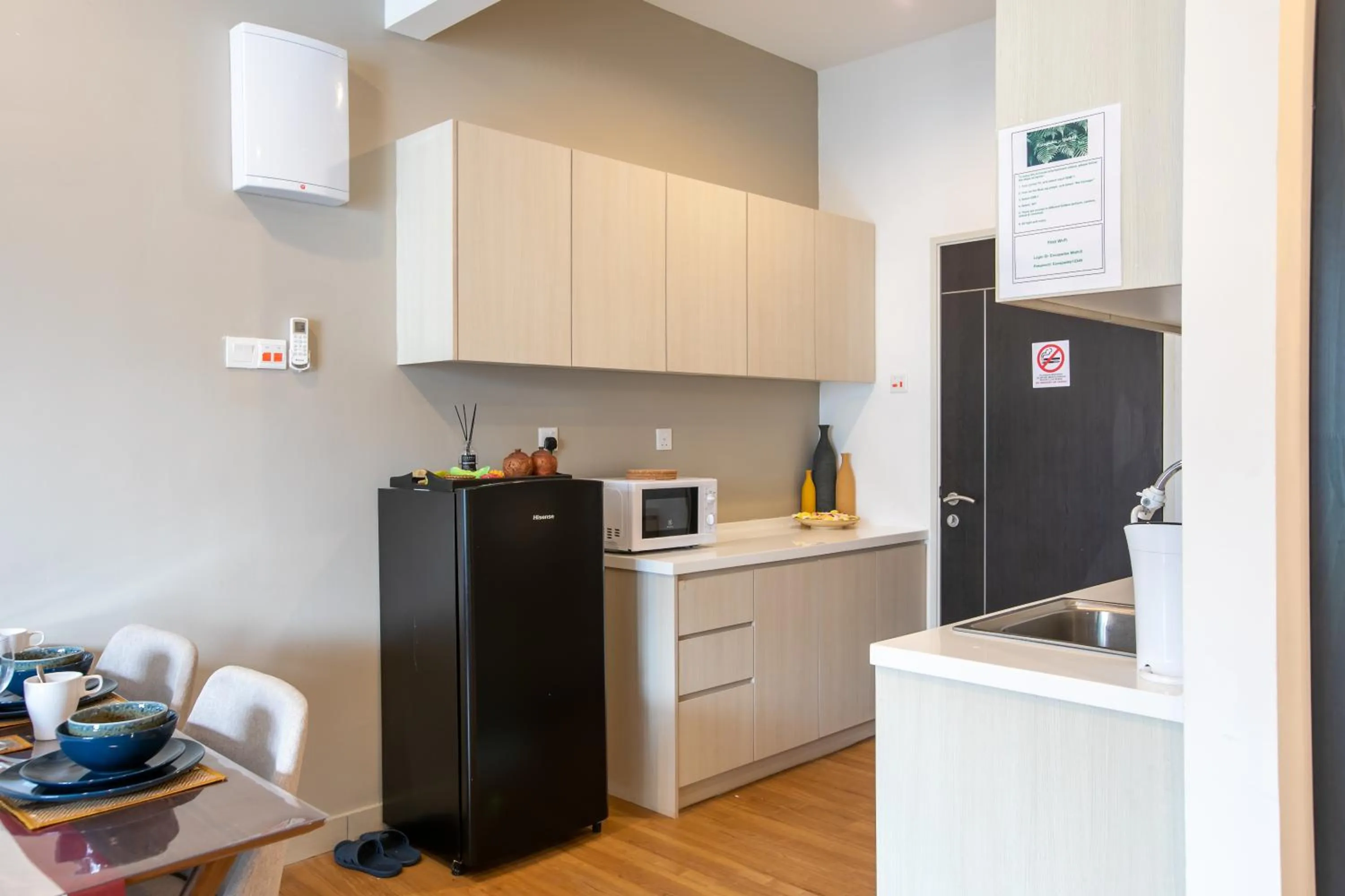 Kitchen or kitchenette in The Loft at Midhills Genting Highlands Free WiFi