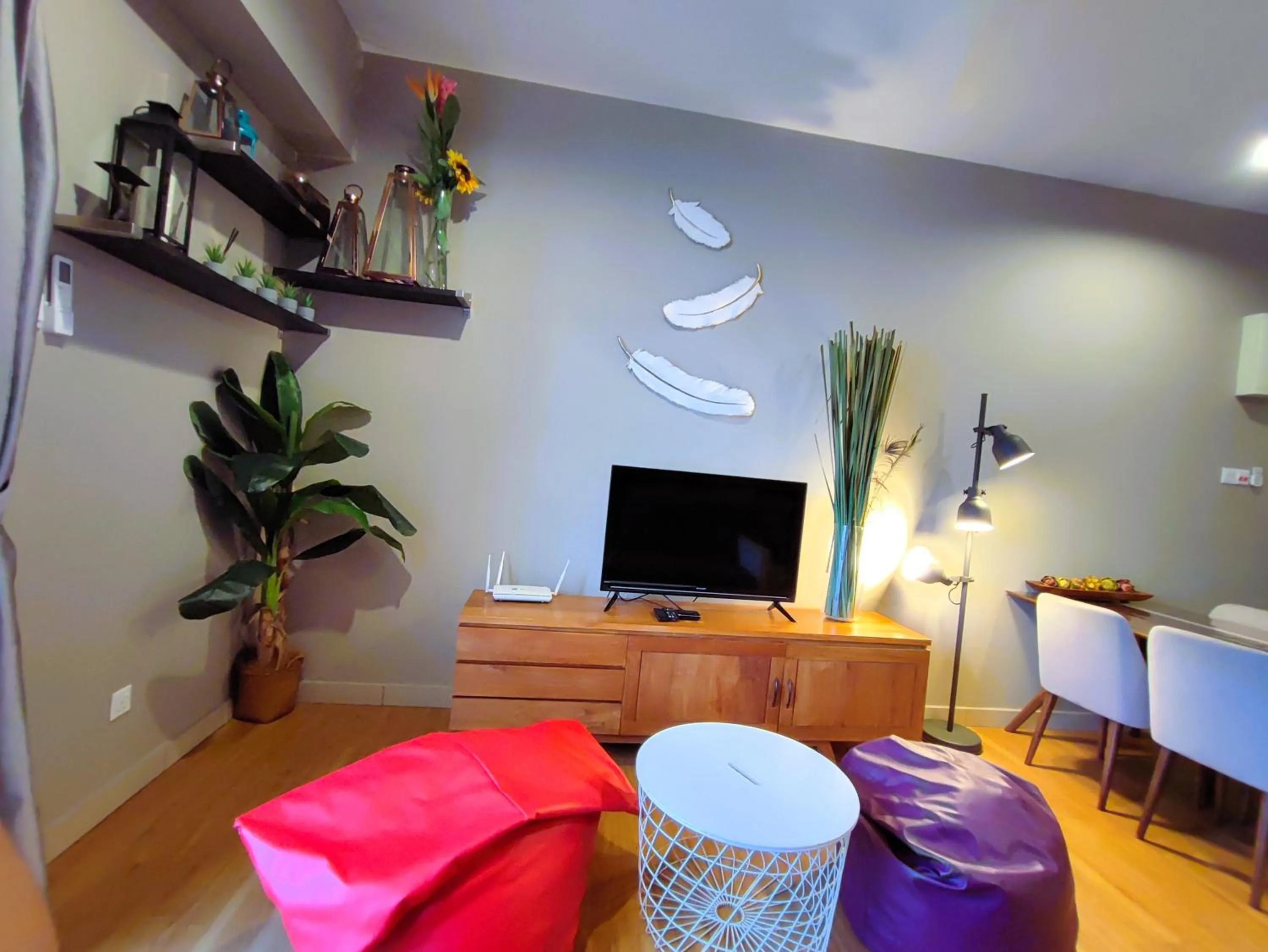 Communal lounge/ TV room in The Loft at Midhills Genting Highlands Free WiFi