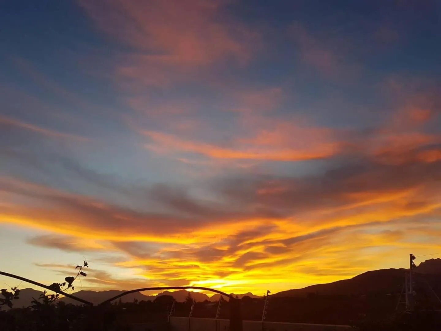 Natural landscape in Worcester the Karoo Guest Room