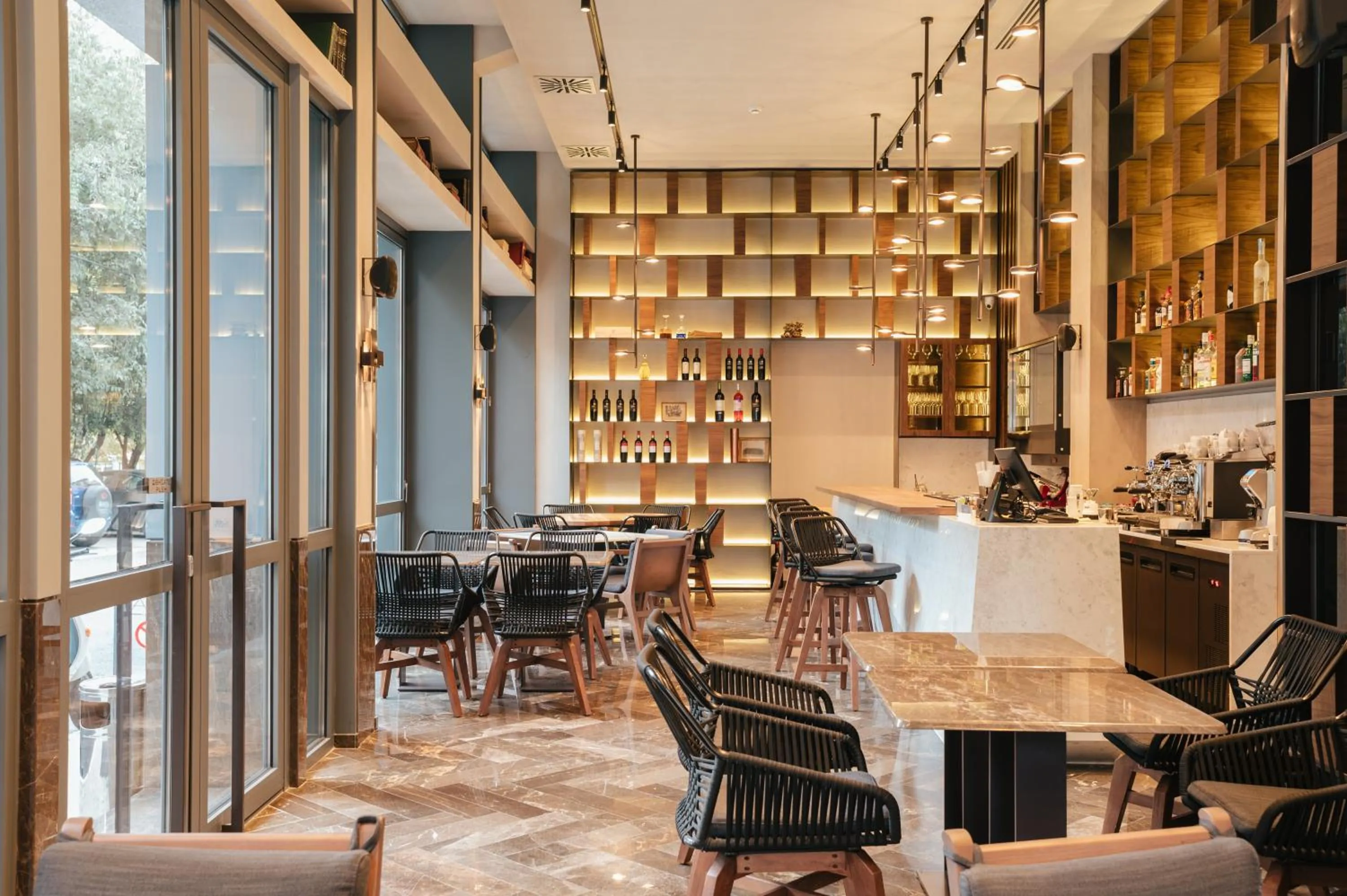 Lounge or bar in Aya Hotel