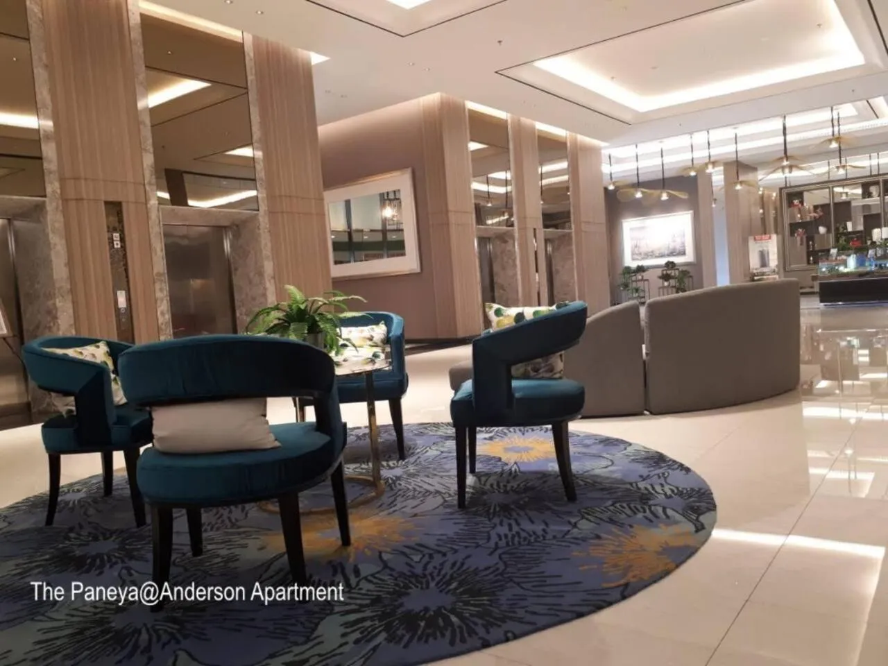Lobby or reception in The Paneya@Anderson Apartment