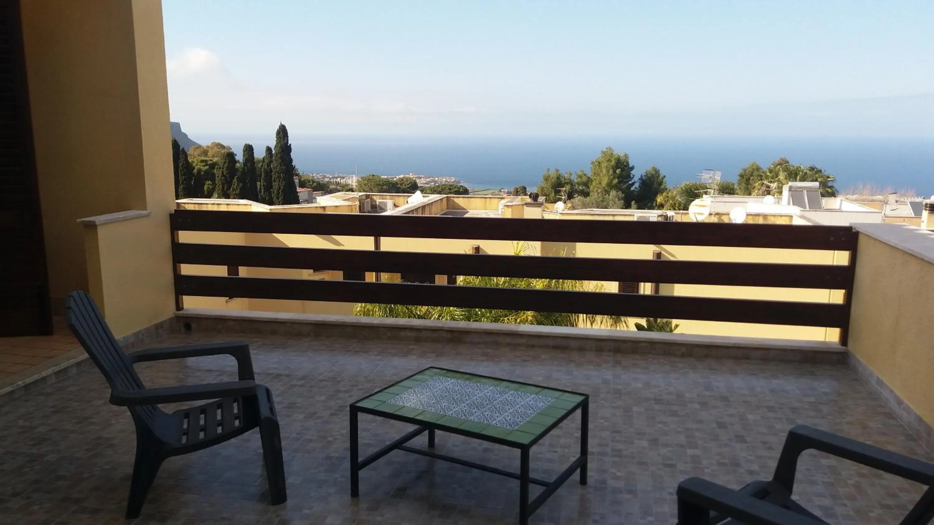 Balcony/Terrace in B&B Verdeblu