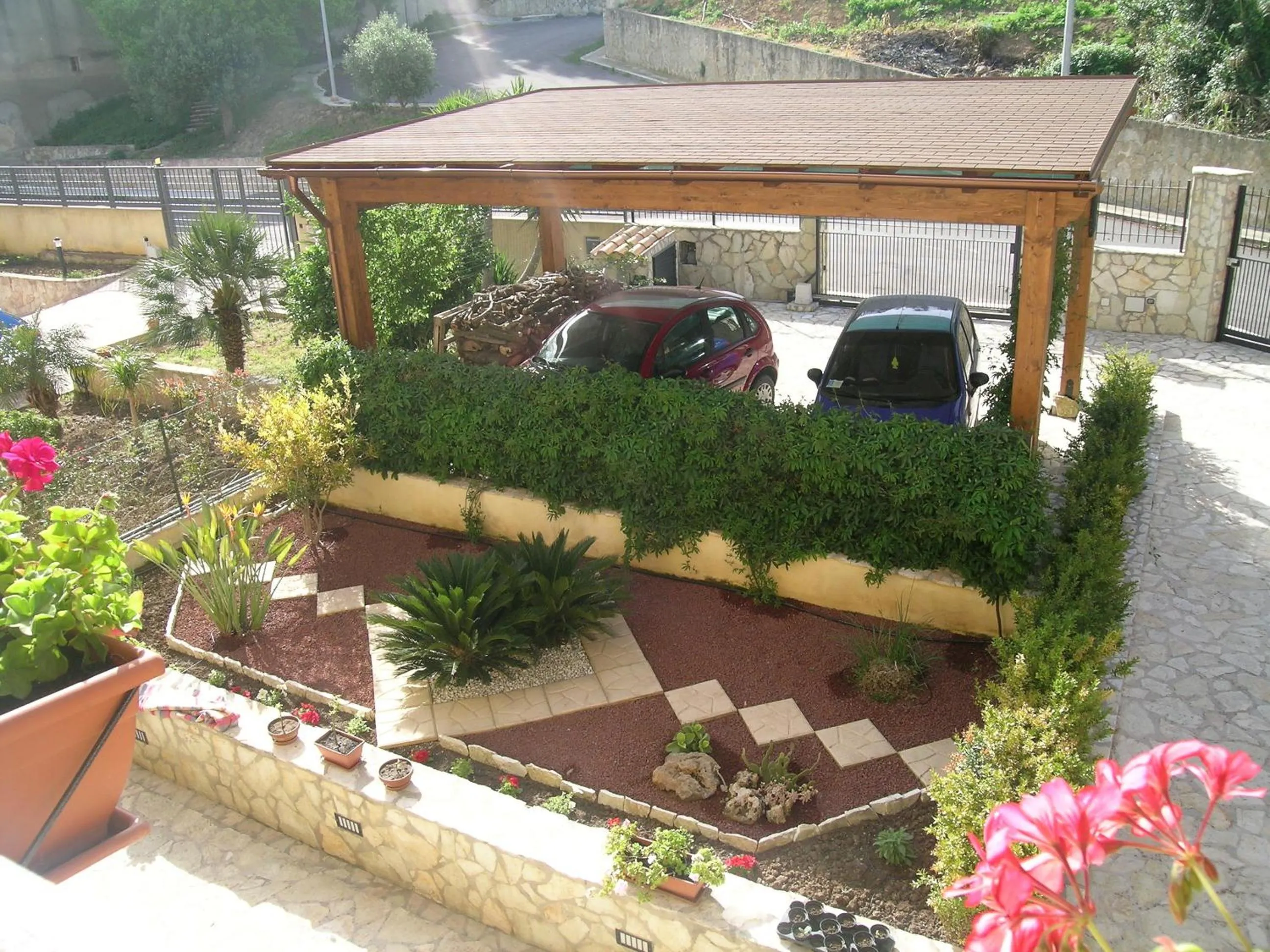 Garden in B&B Verdeblu