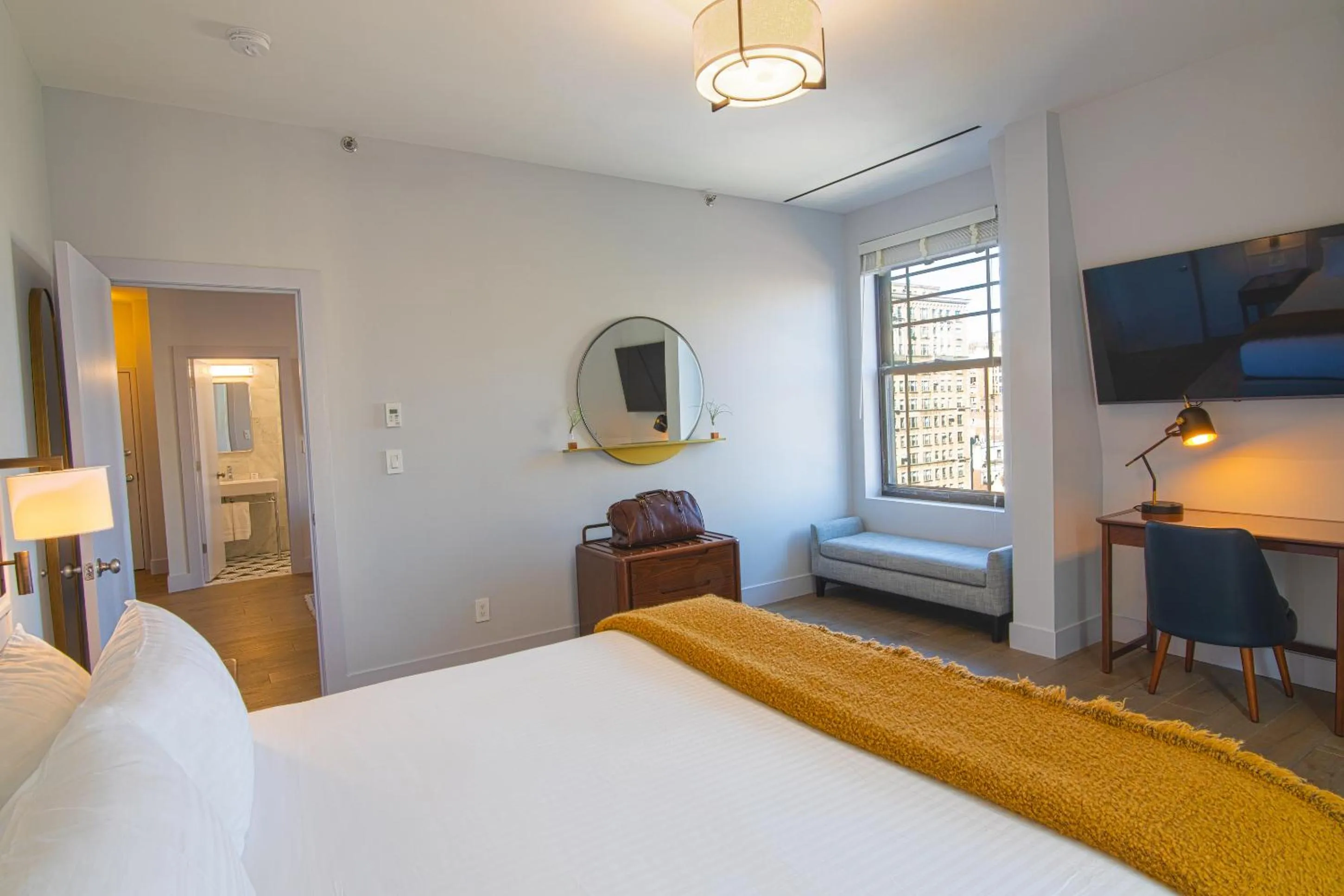 Bedroom, Bed in Hotel Belleclaire Central Park