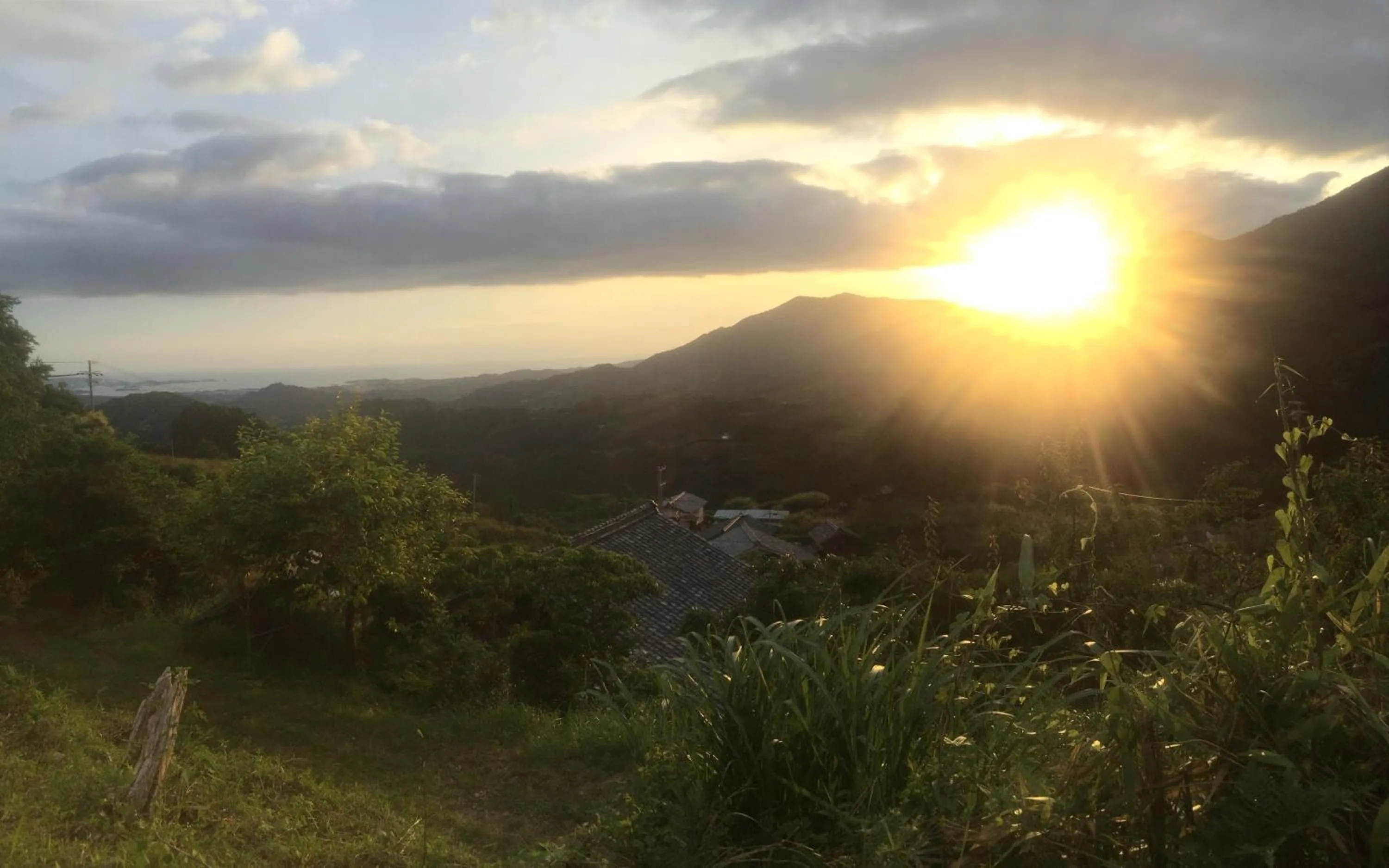 Mountain view in Kumano Winery Guest House