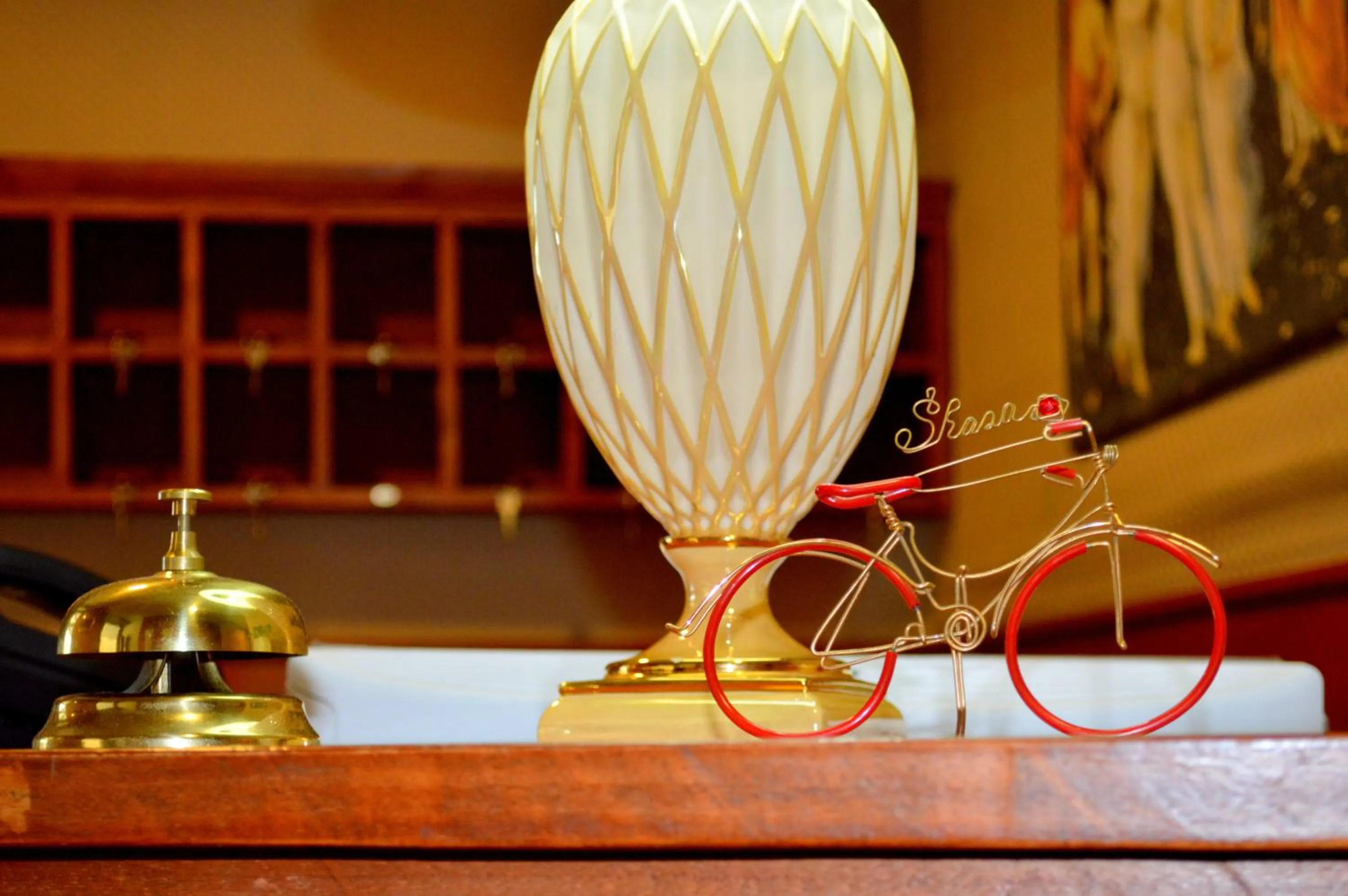 Decorative detail in Hotel Shasa