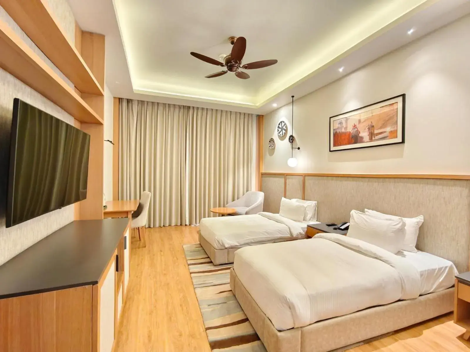 Evoke Twin Room in Pushkara Resort and Spa, Pushkar Evoke Twin Room in Pushkara Resort and Spa, Pushkar