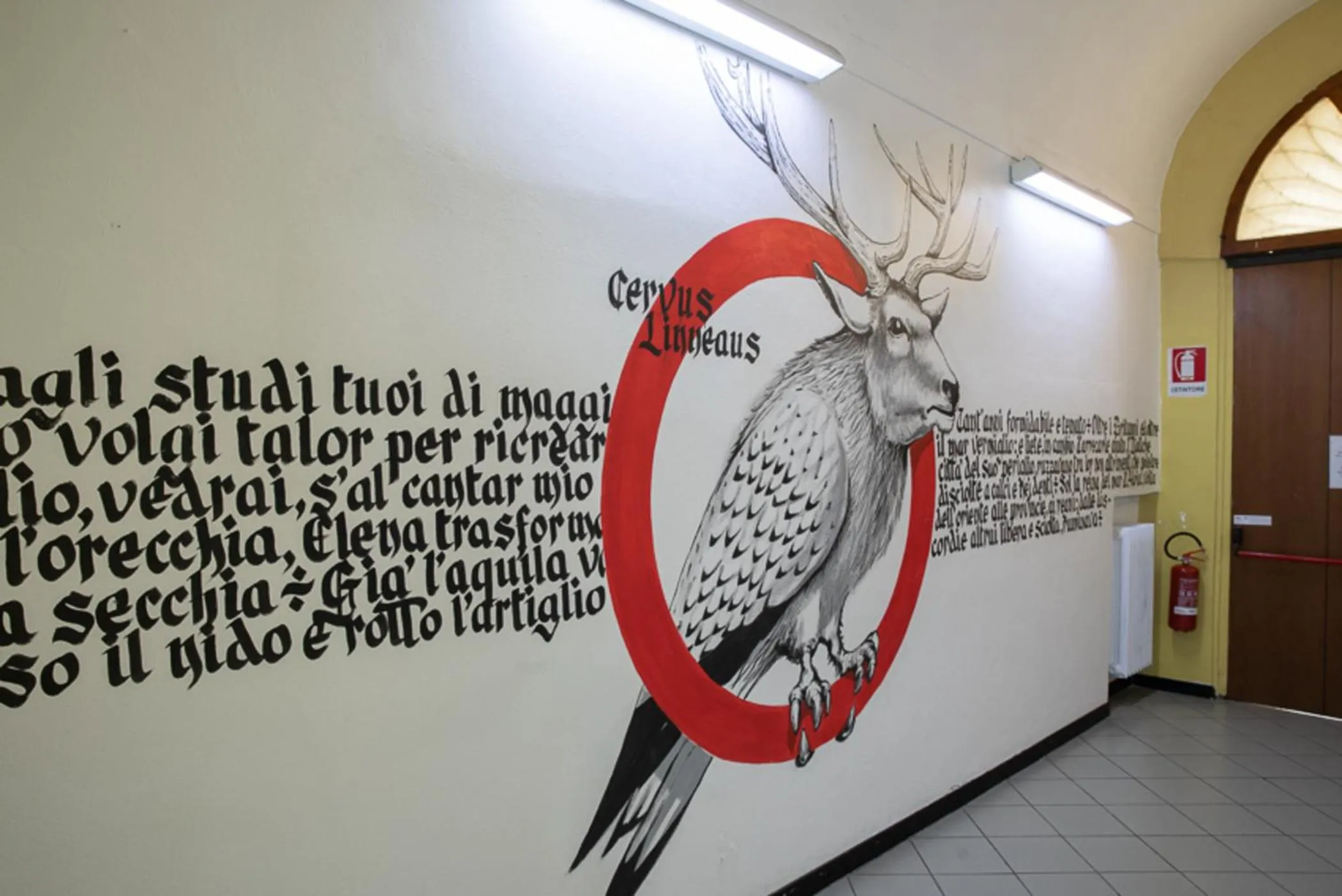 Lobby or reception in Ostello San Filippo Neri