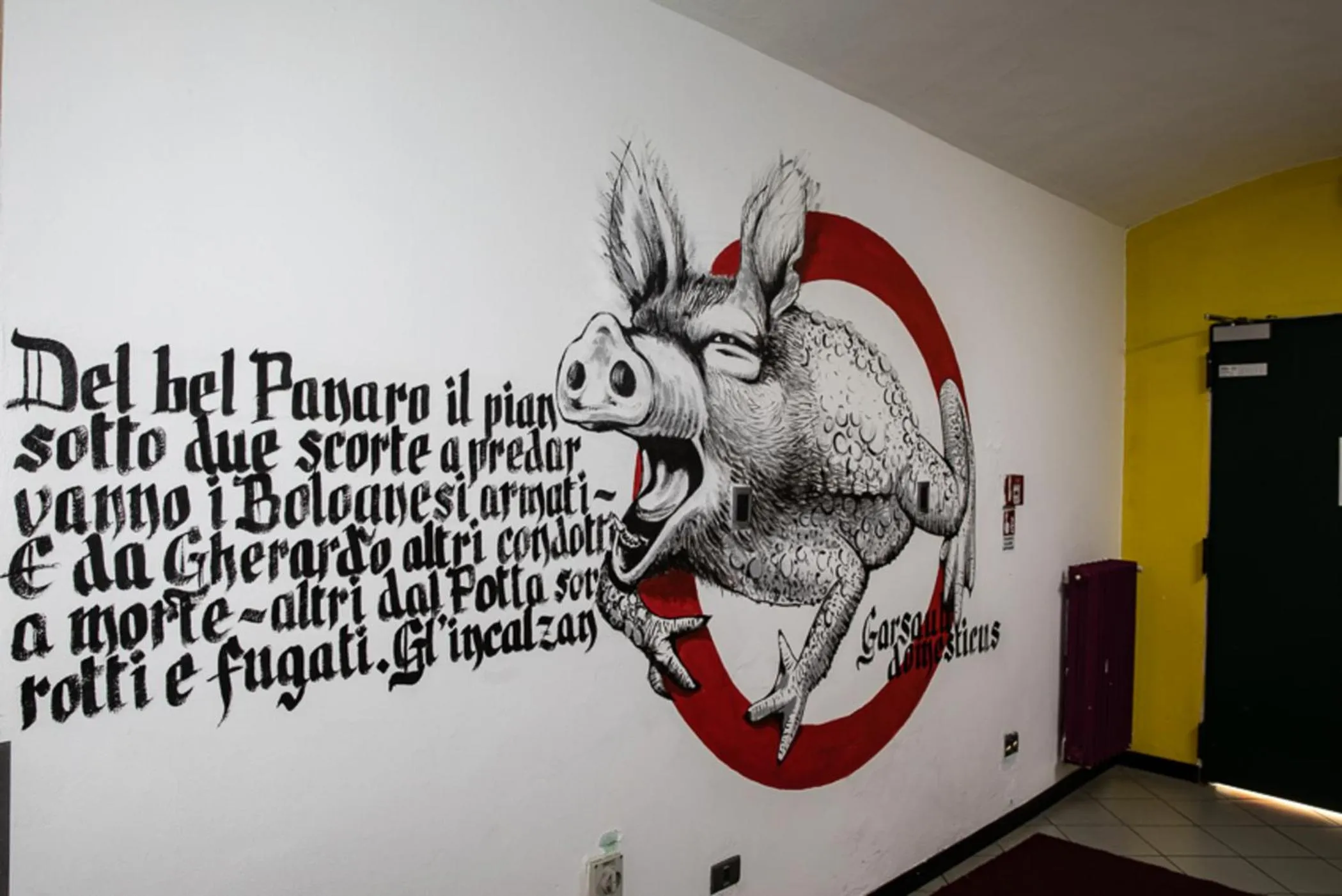 Lobby or reception in Ostello San Filippo Neri