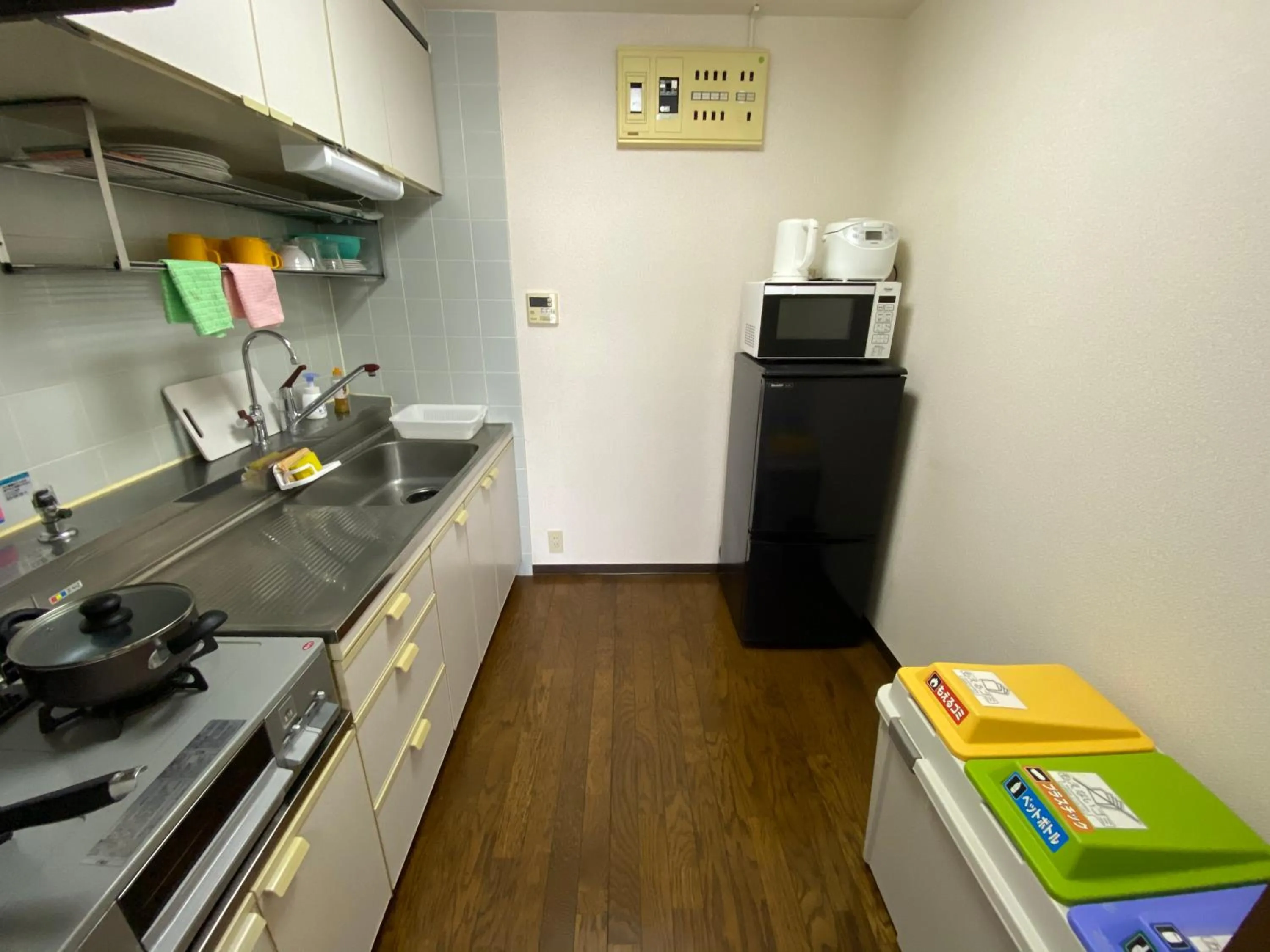 Kitchen or kitchenette in Residential Hotel Bevel Tokyo