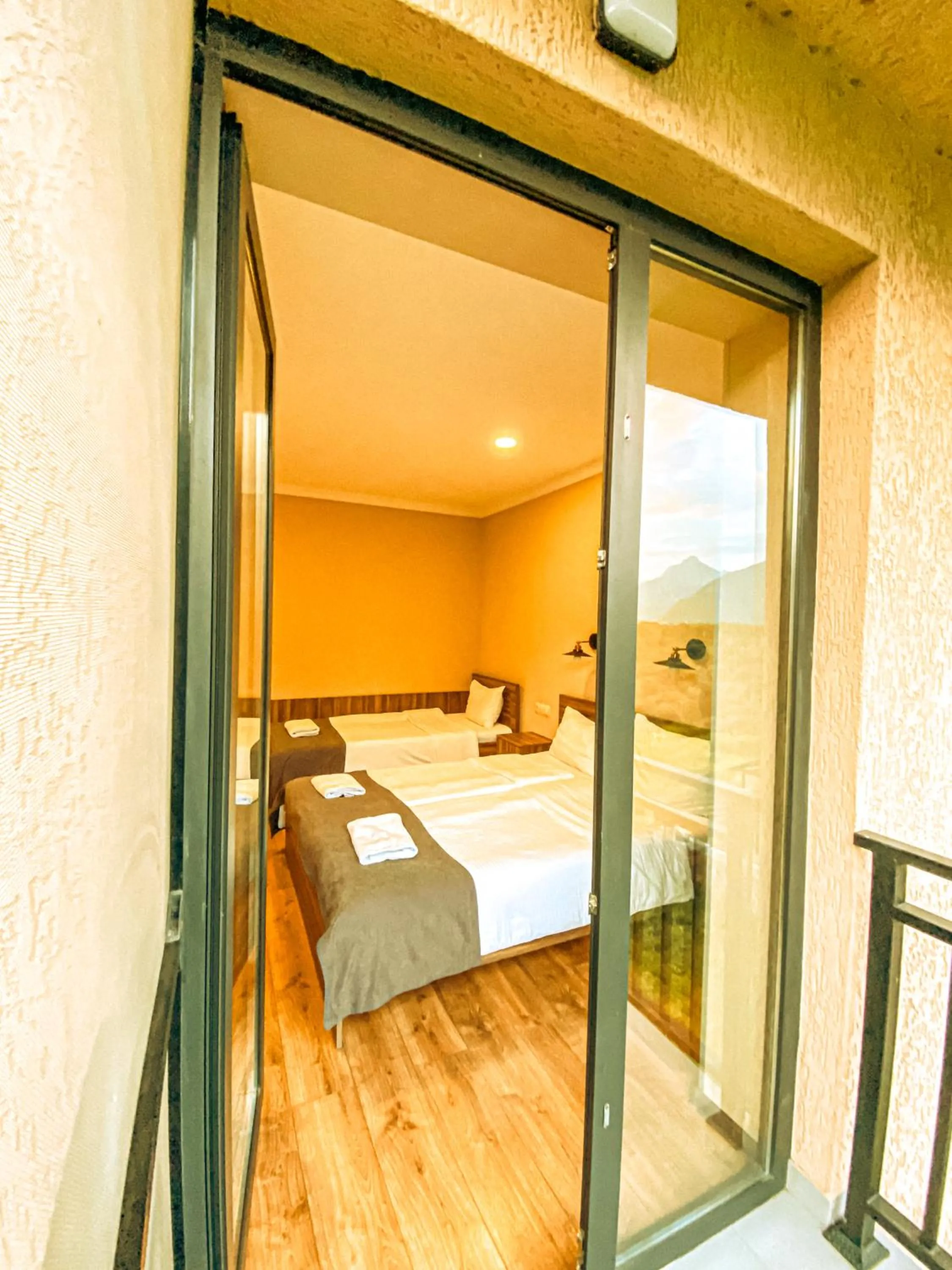 Bed in Hotel Gold Kazbegi