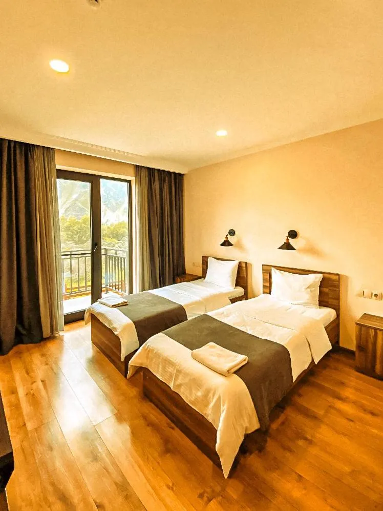 Bed in Hotel Gold Kazbegi
