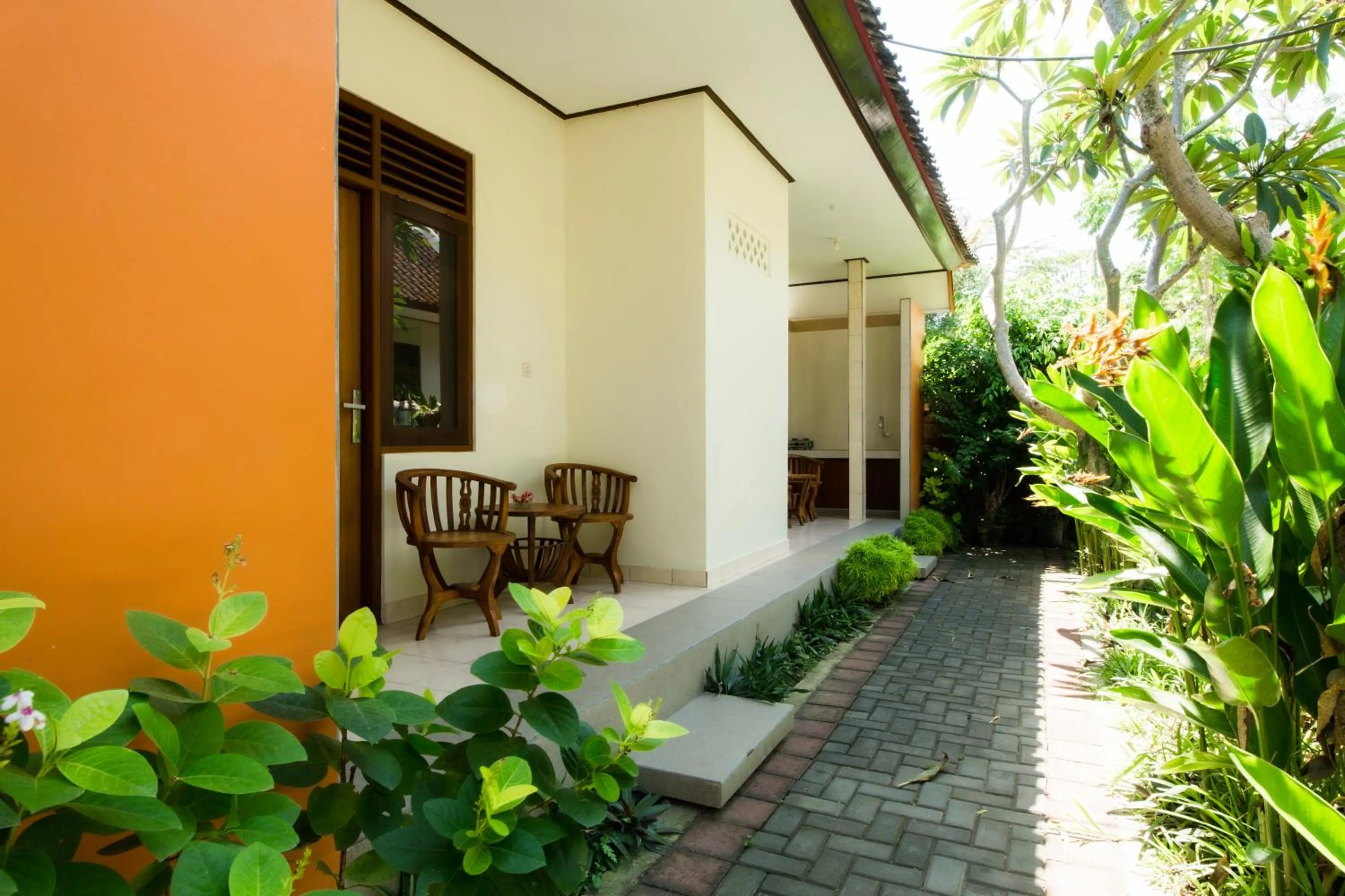 Garden in Manda Homestay