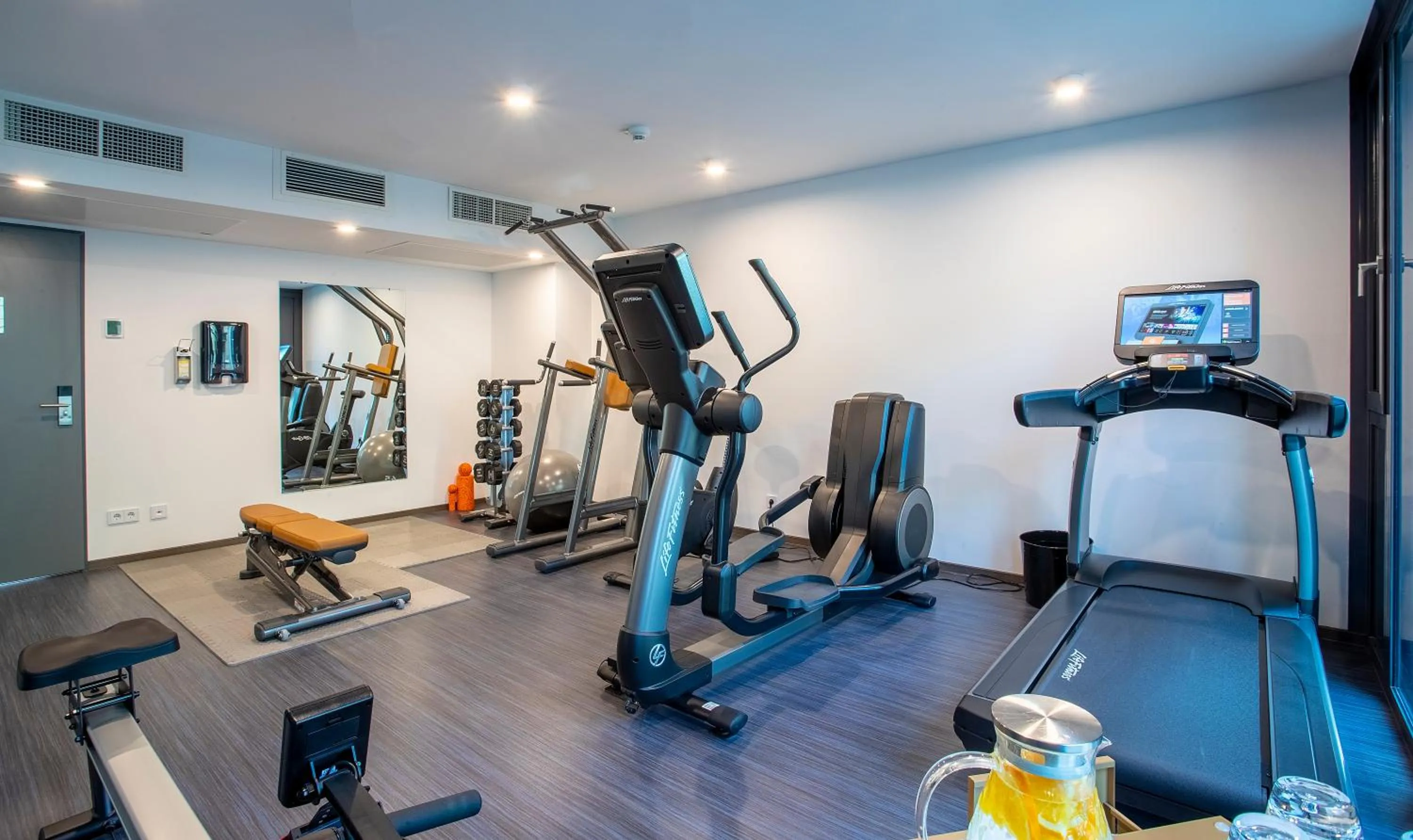 Fitness centre/facilities in ibis Styles Pforzheim