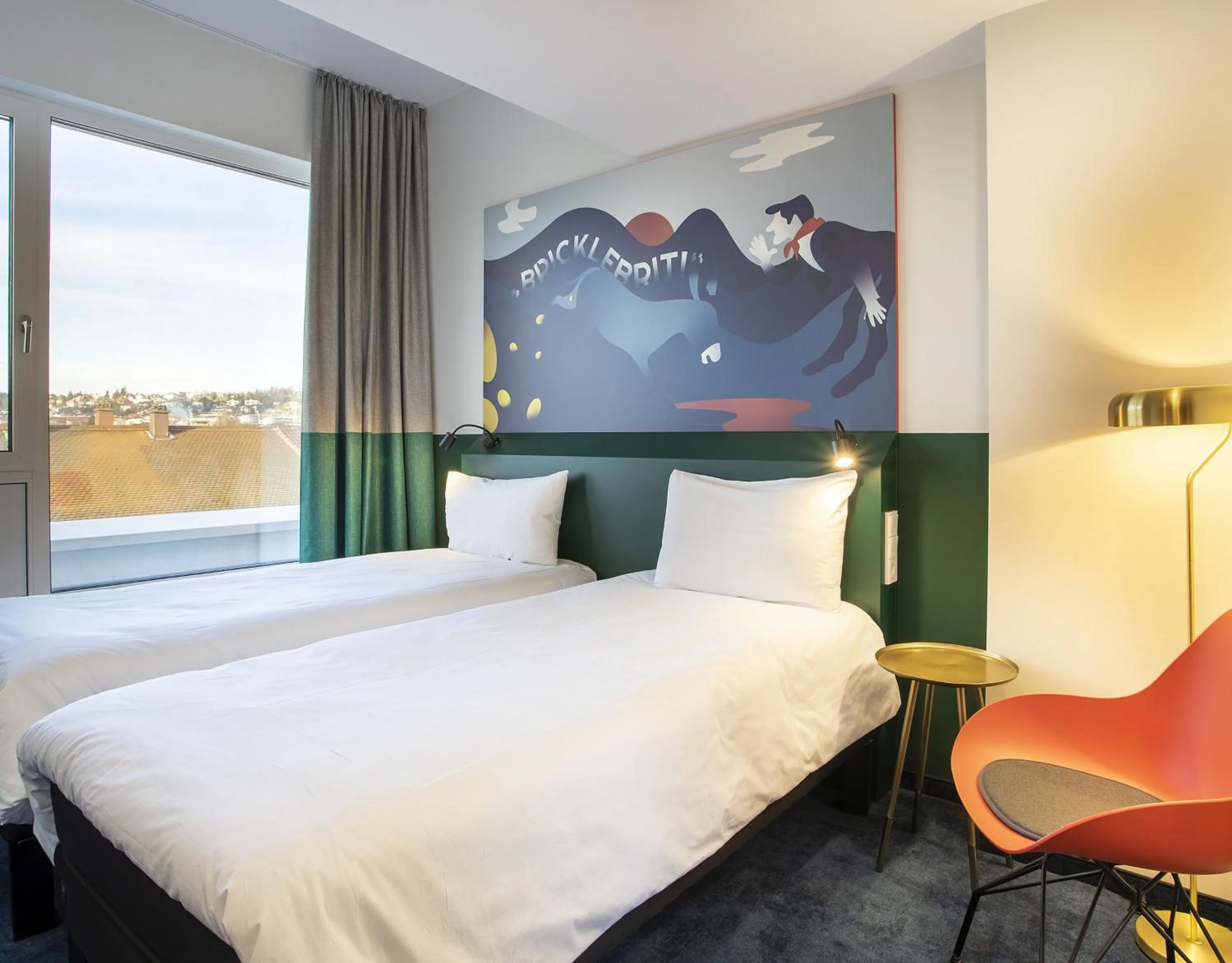 Photo of the whole room, Bed in ibis Styles Pforzheim