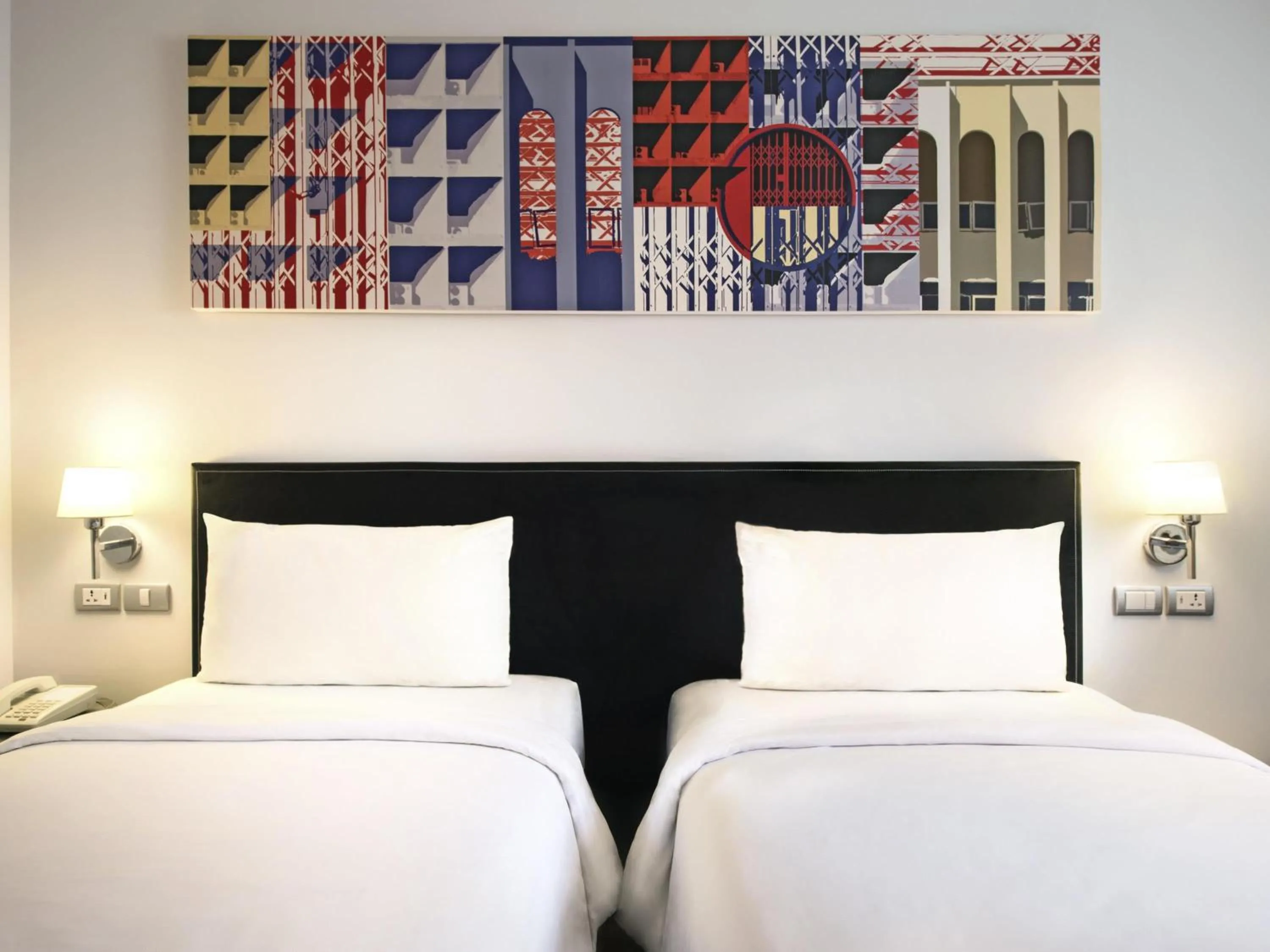 Bedroom, Bed in ibis Bangkok Sukhumvit 24