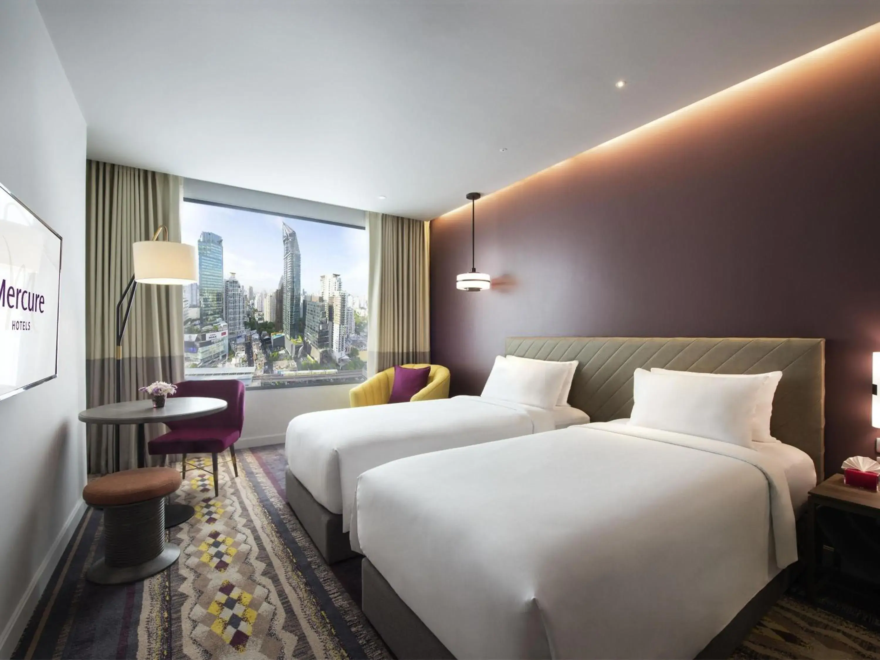 Superior Twin Room in Mercure Bangkok Sukhumvit 24 Superior Twin Room in Mercure Bangkok Sukhumvit 24