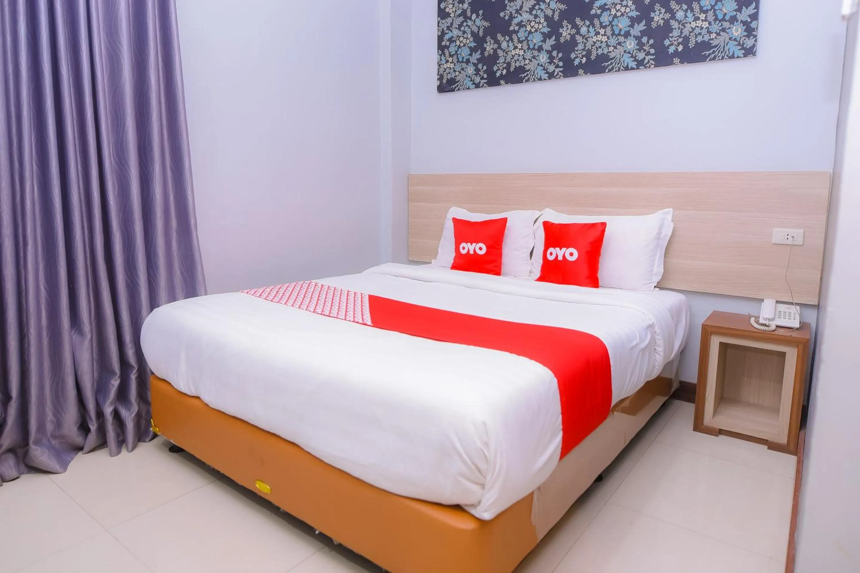 Bedroom, Bed in Super OYO Capital O 1630 Hotel Syariah Ring Road