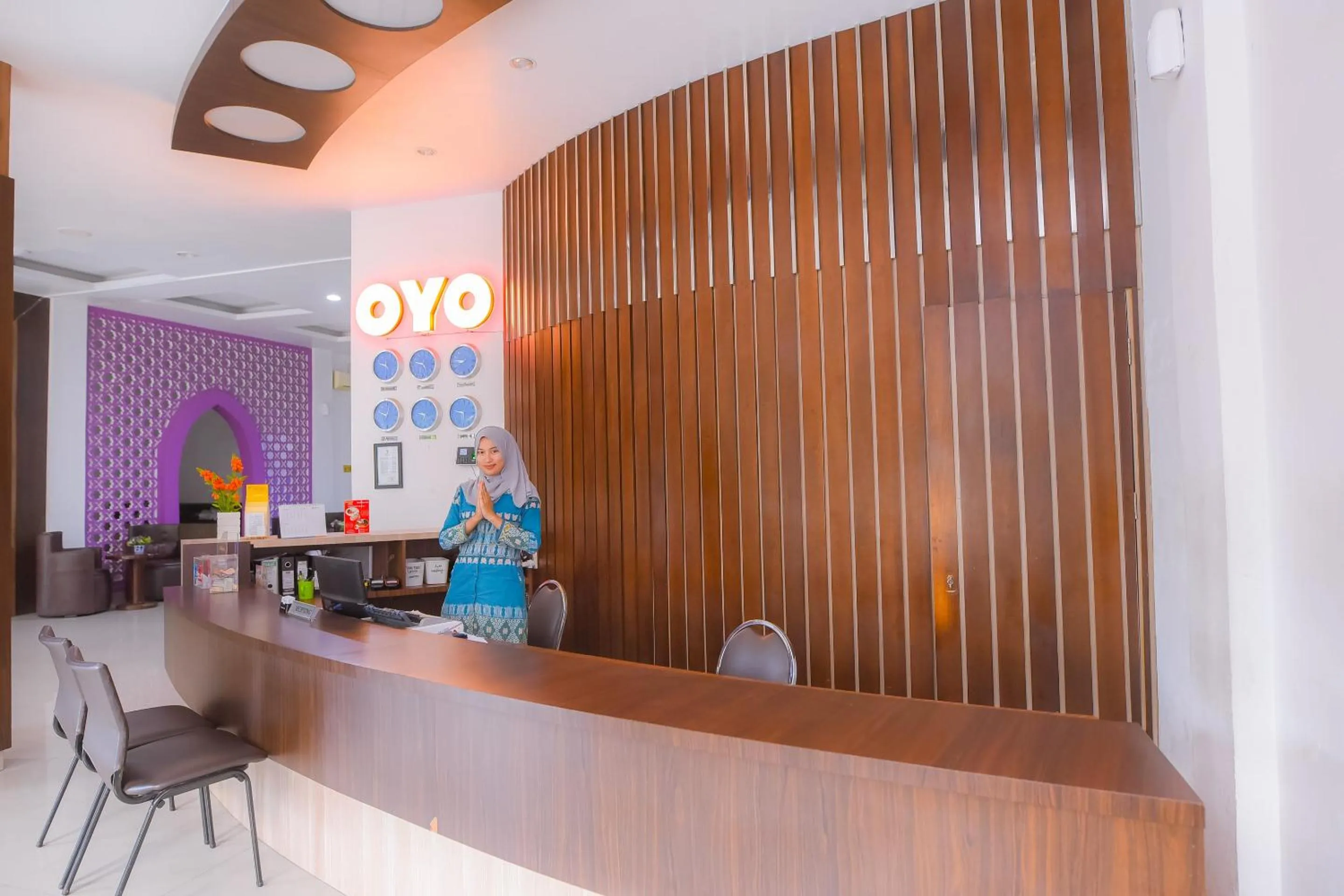 Lobby or reception in Super OYO Capital O 1630 Hotel Syariah Ring Road