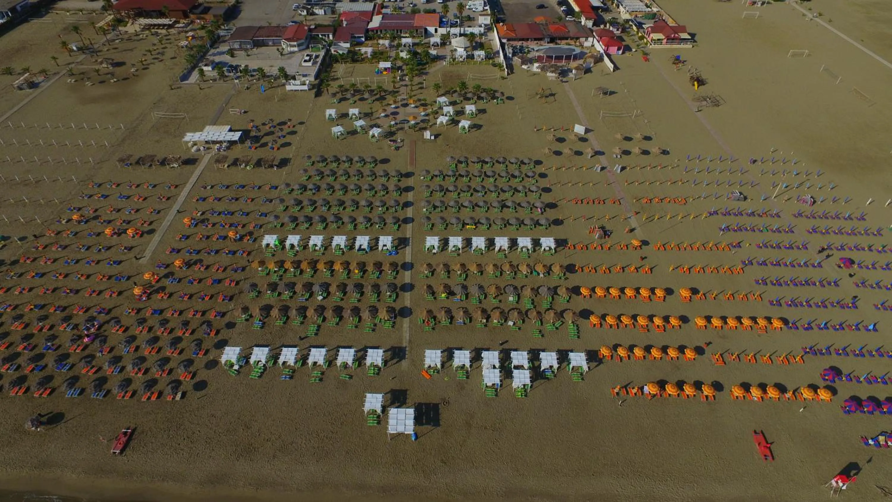 Bird's eye view in torquemada beach club