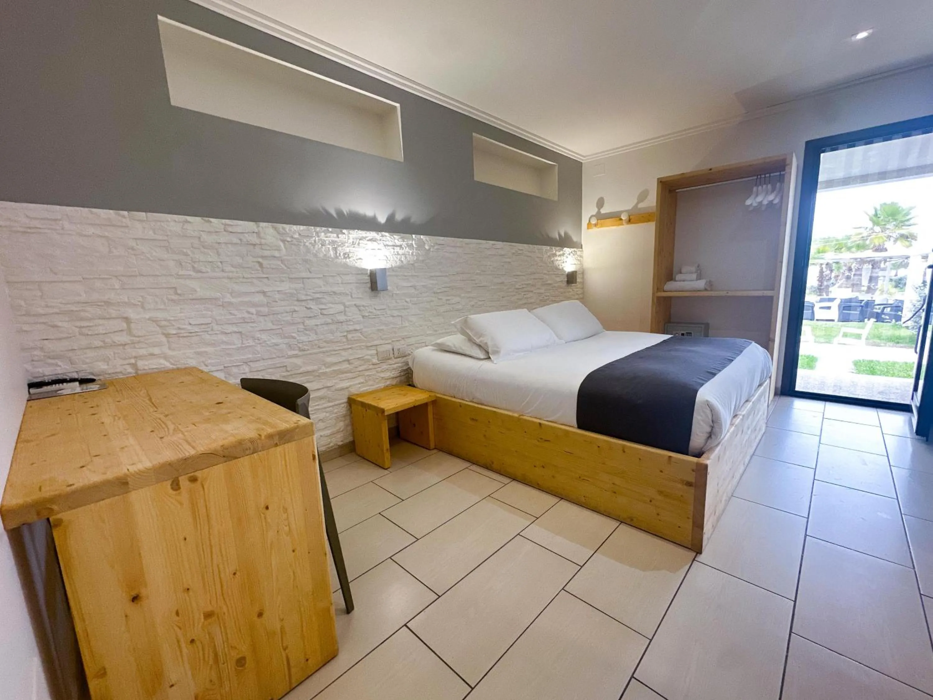 Bed in torquemada beach club