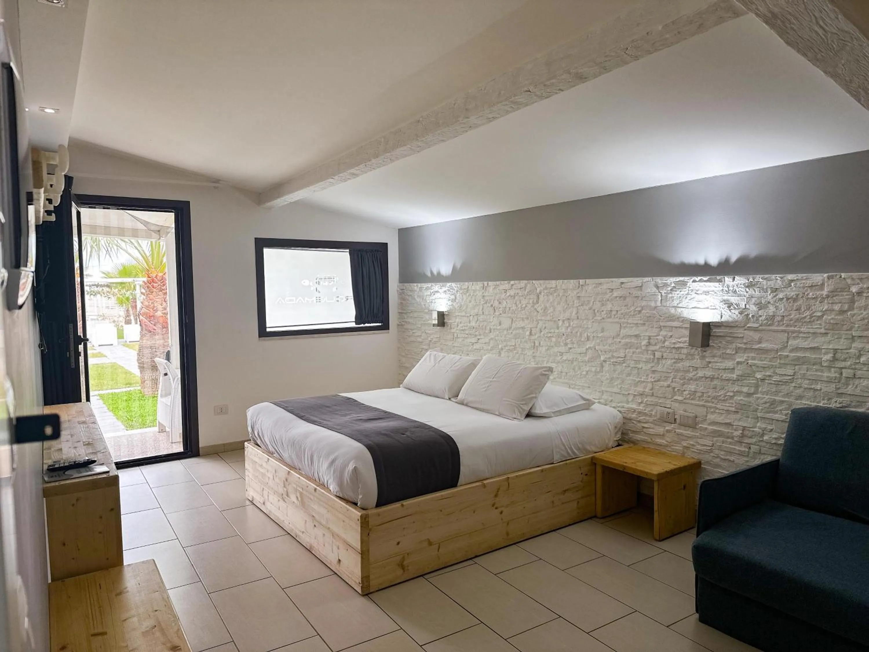 Bed in torquemada beach club