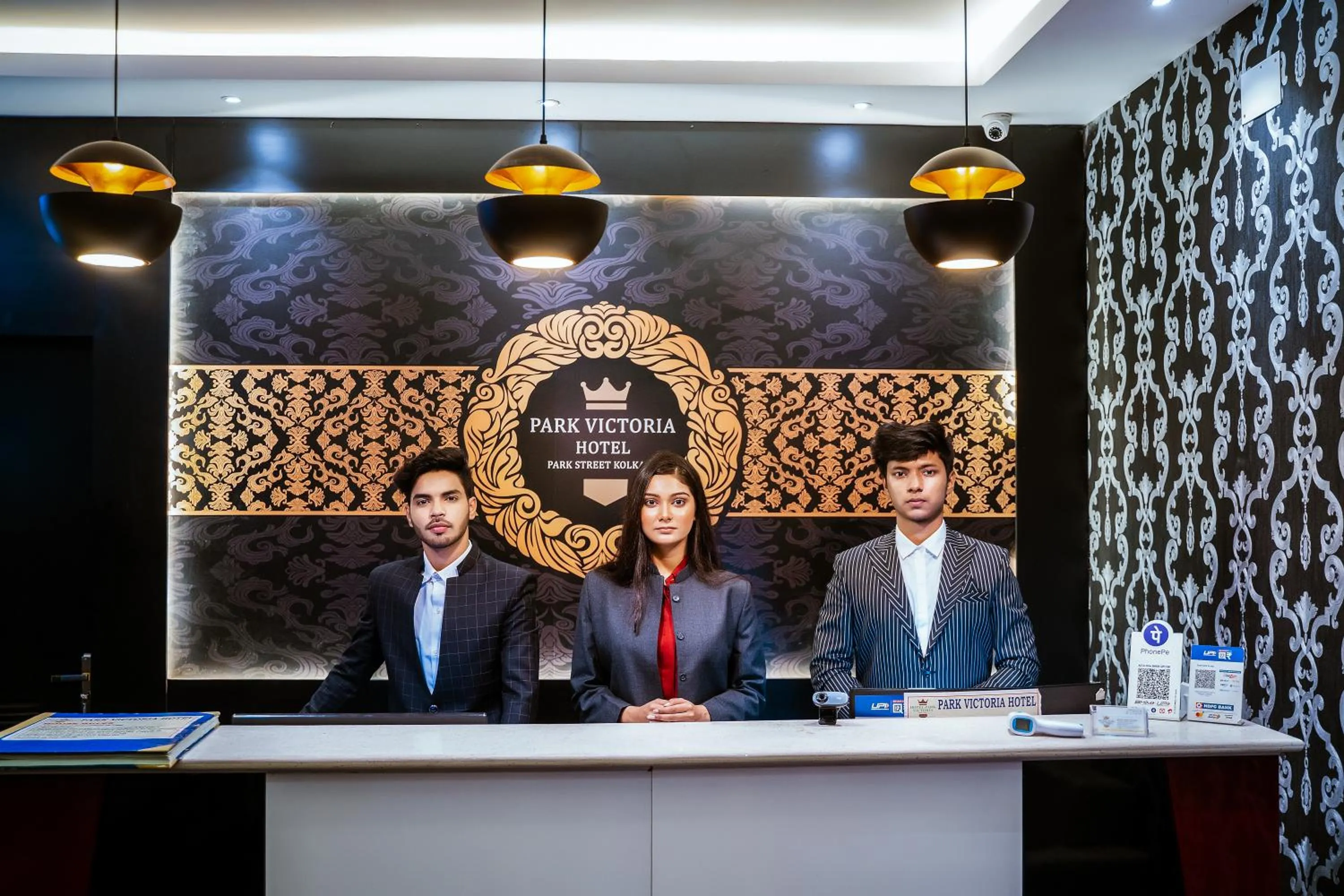 Lobby or reception in HOTEL PARK VICTORIA