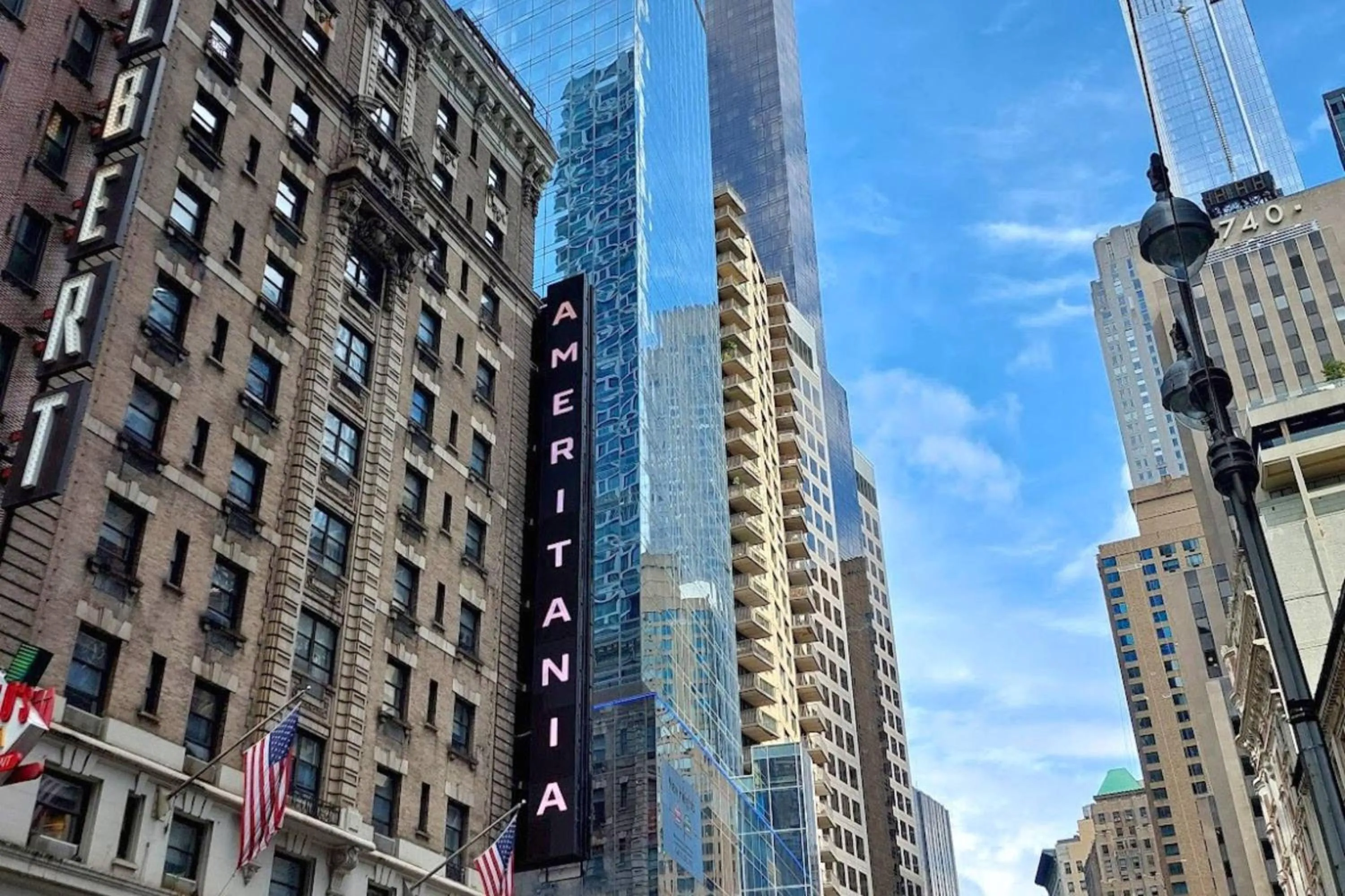 Property building in Ameritania at Times Square