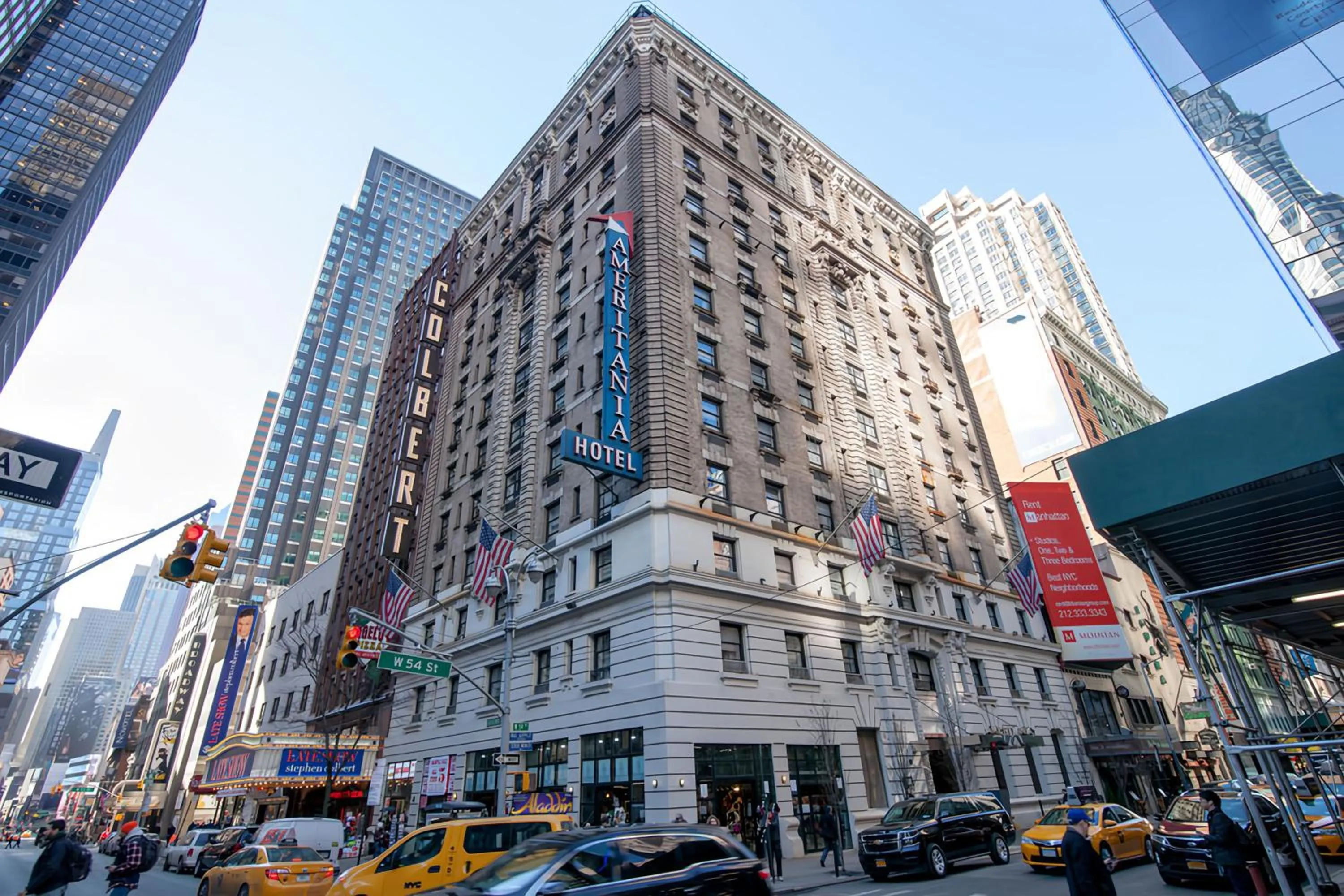 Property building in Ameritania at Times Square