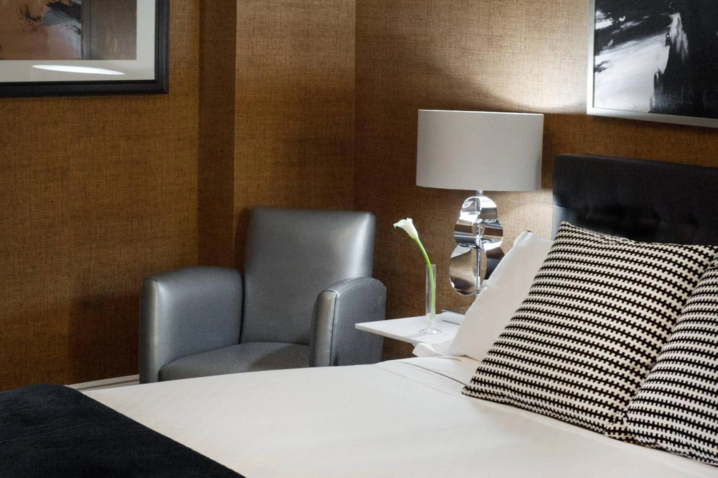 Decorative detail, Bed in Ameritania at Times Square