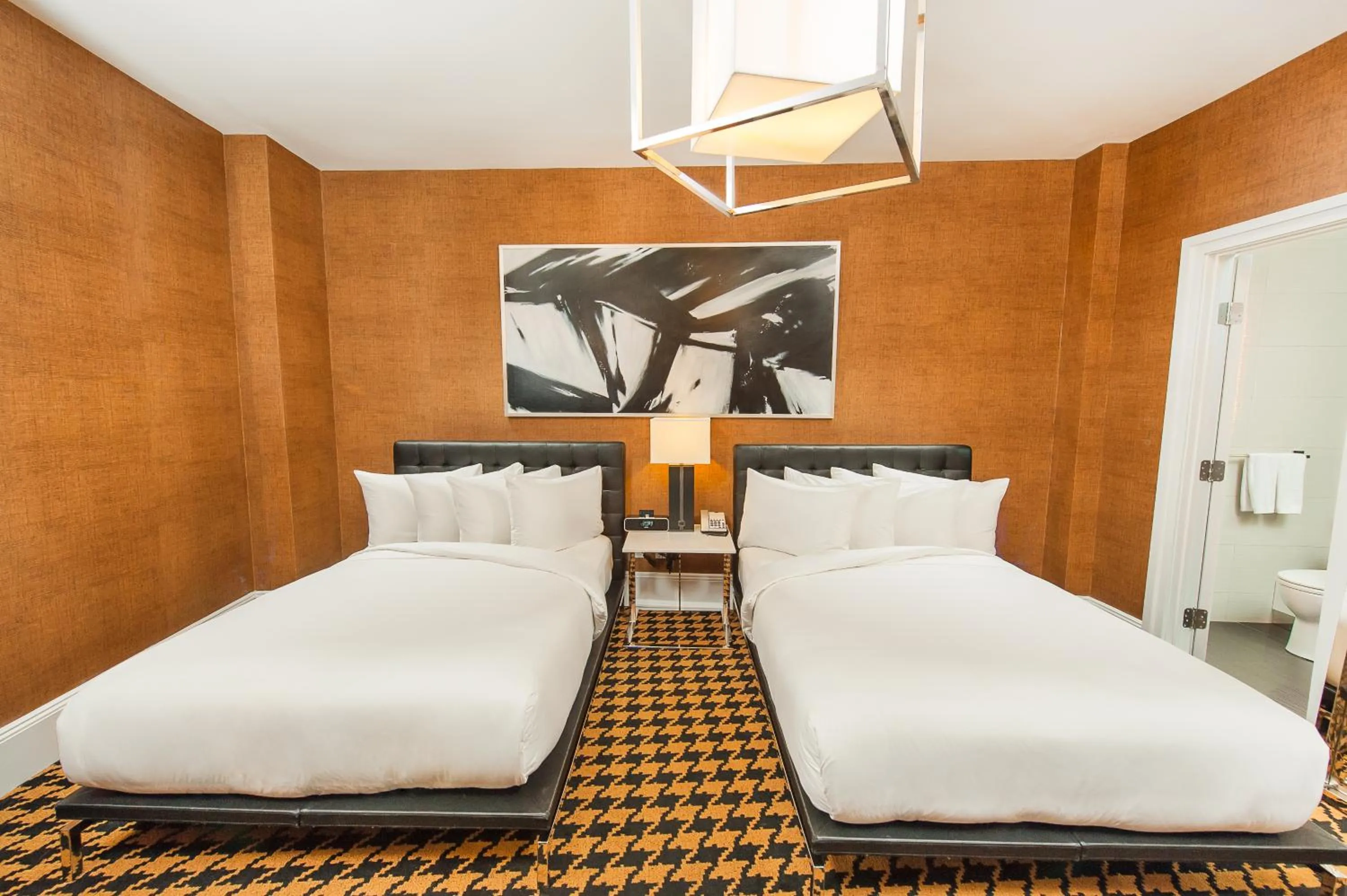 Bed in Ameritania at Times Square