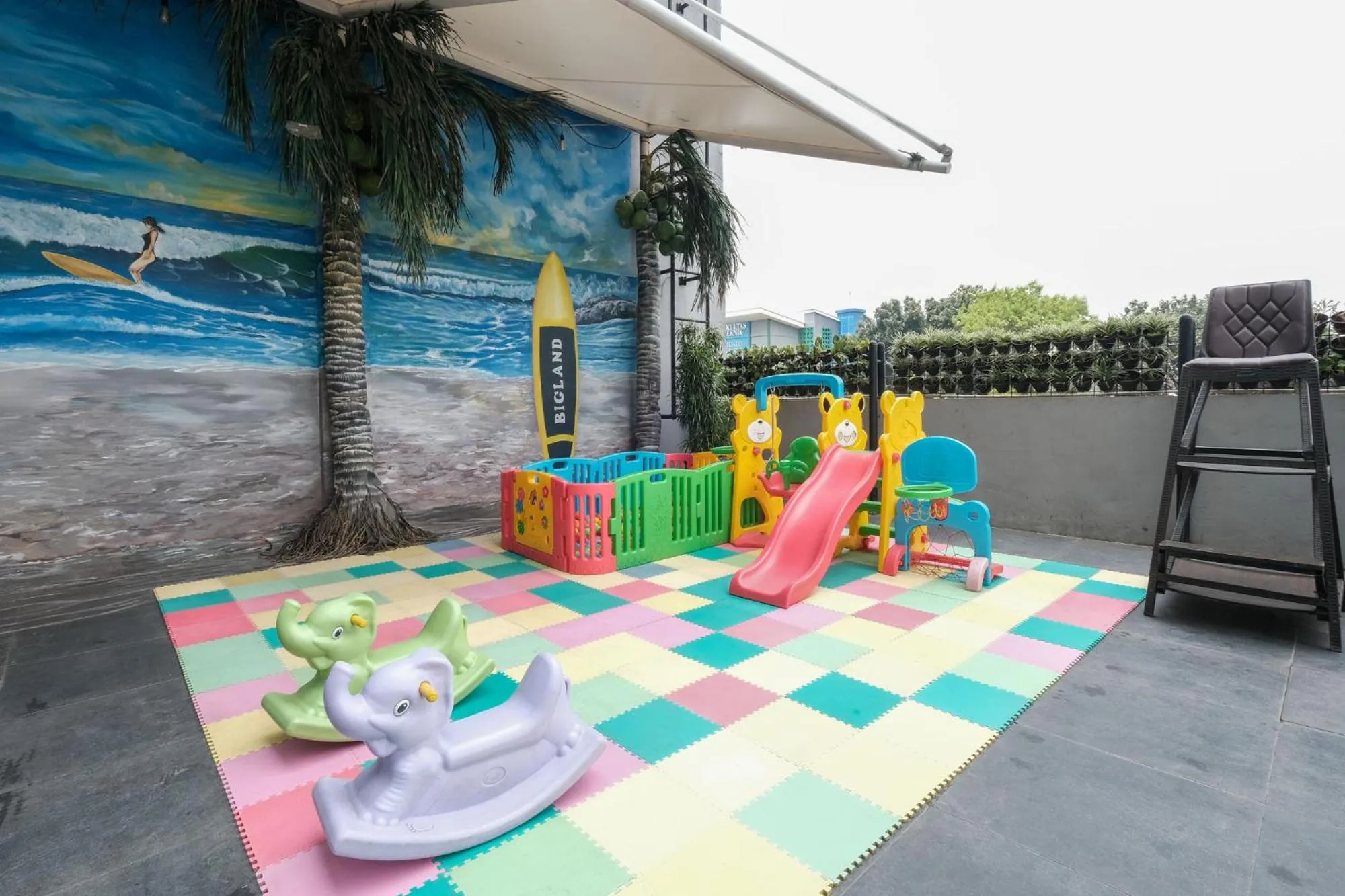 Children play ground in Bigland Bogor Hotel Powered by Archipelago