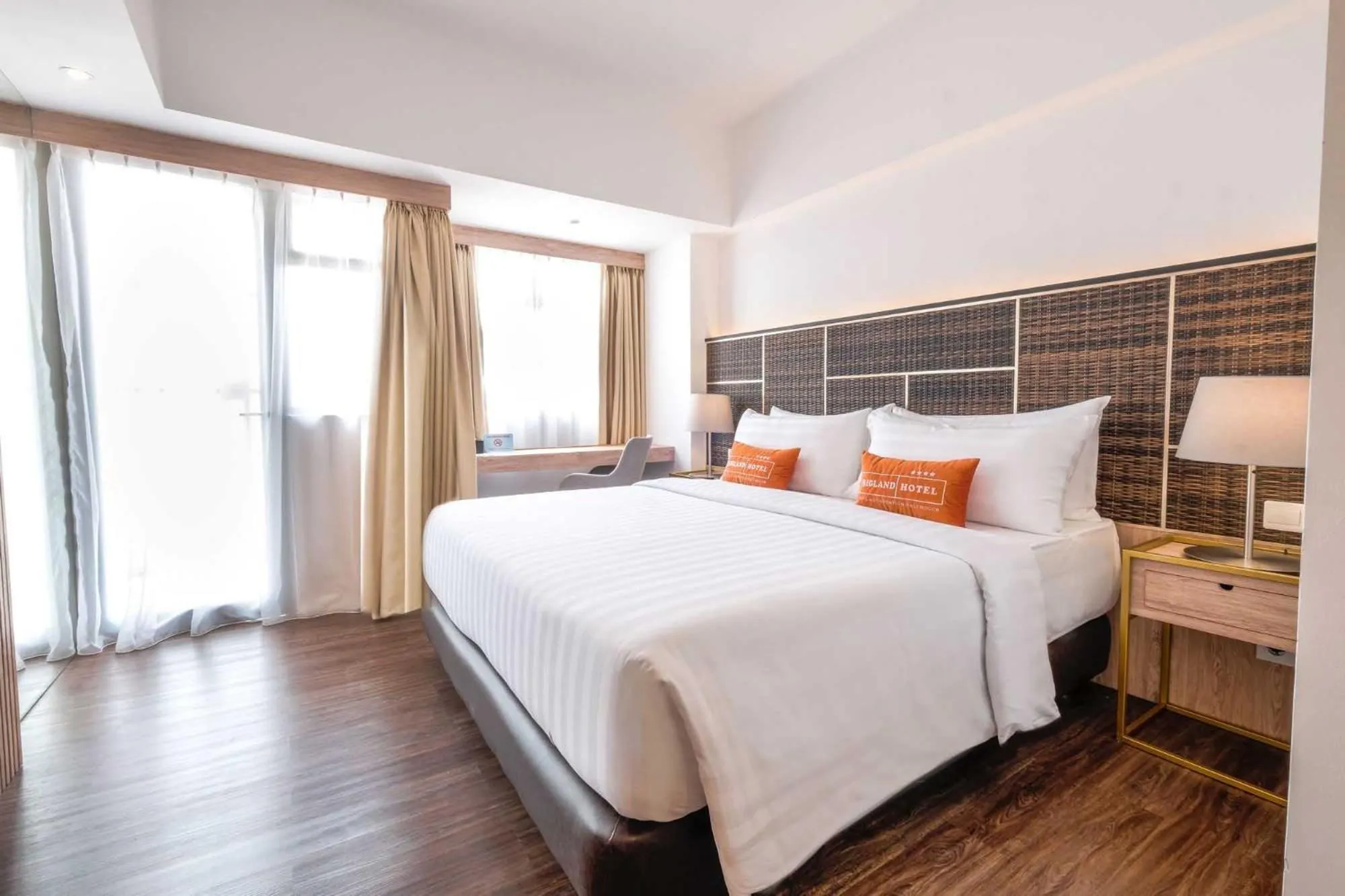 Bedroom, Bed in Bigland Bogor Hotel Powered by Archipelago