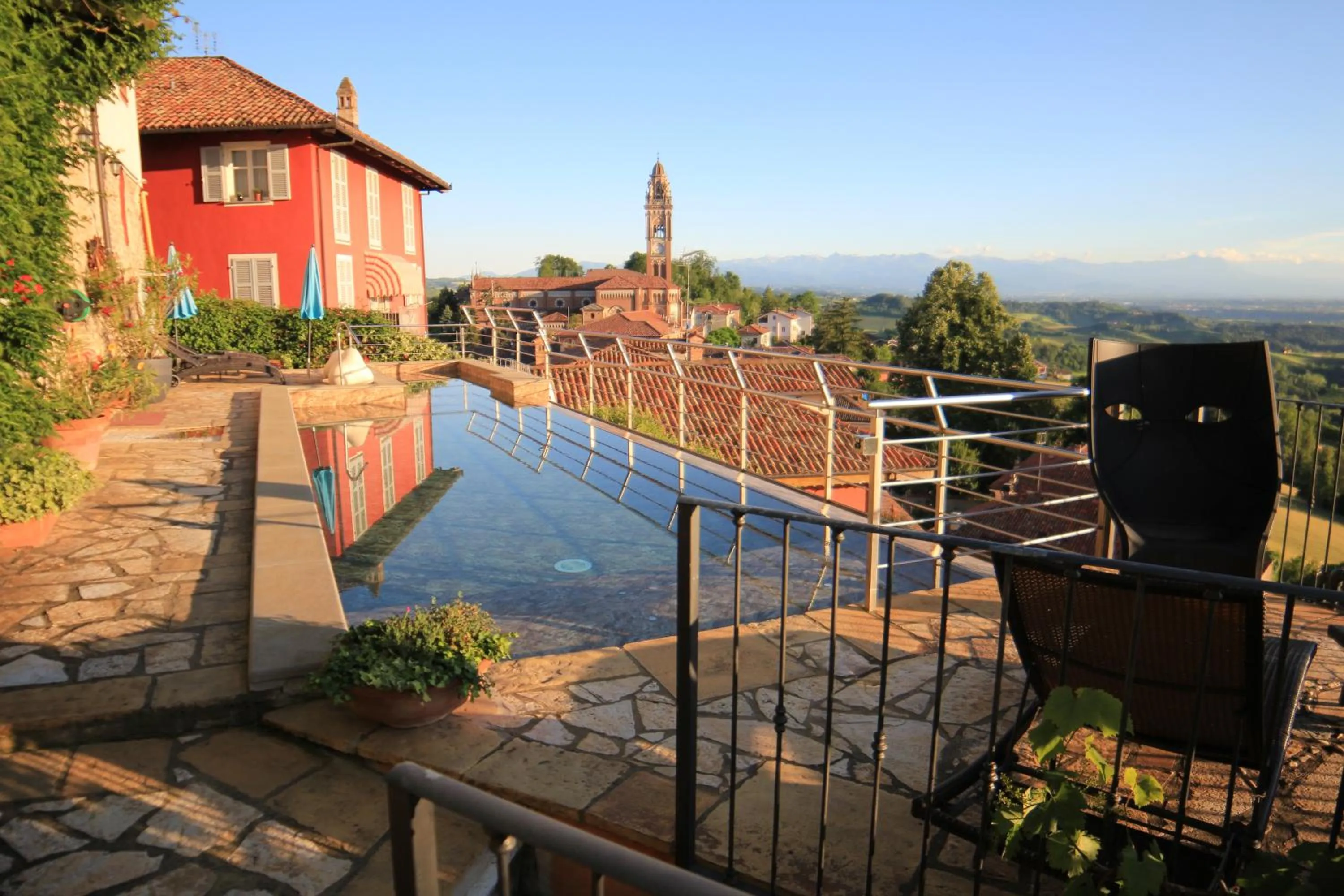 Swimming pool in Felicin - Palazzo Boeri Panoramic Suites