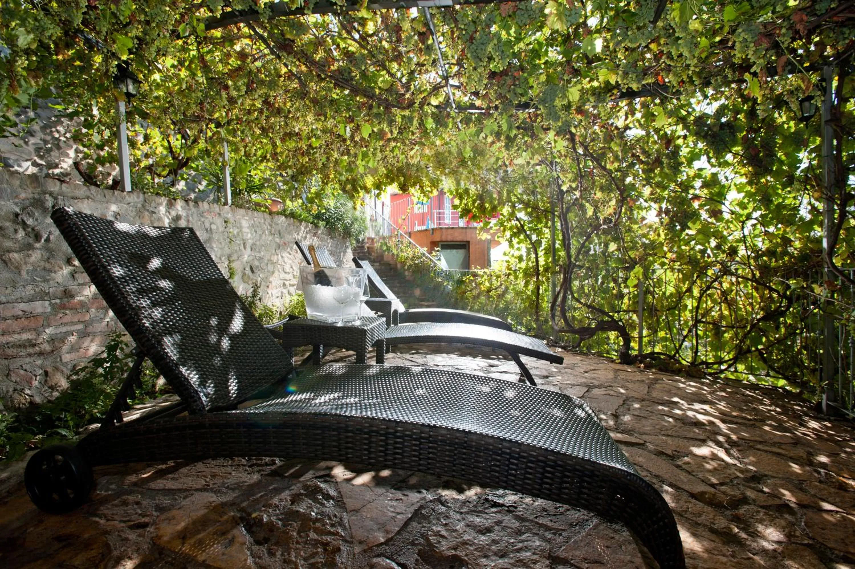 Patio in Felicin - Palazzo Boeri Panoramic Suites