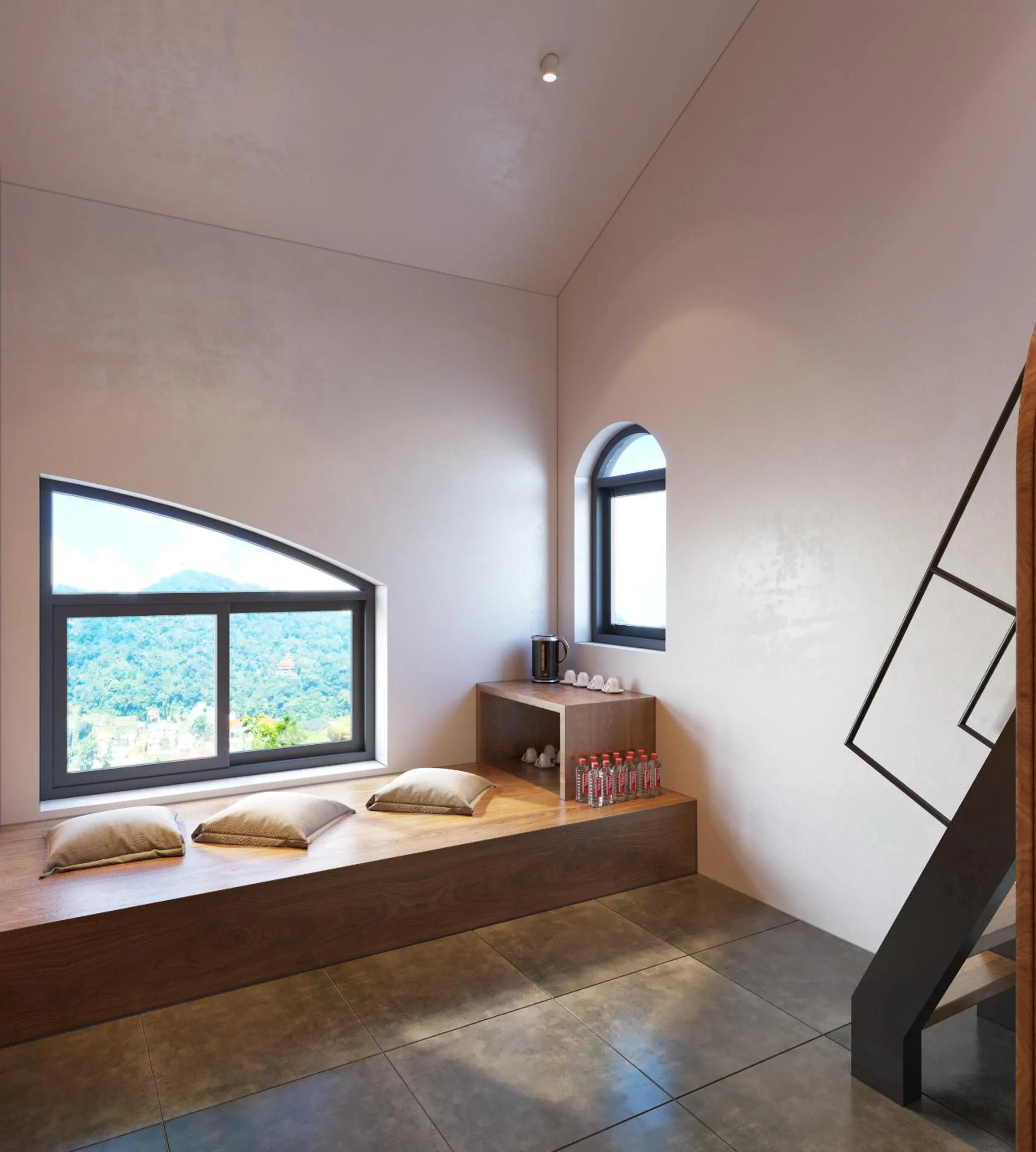 Bed in Le vent Tam Đảo homestay