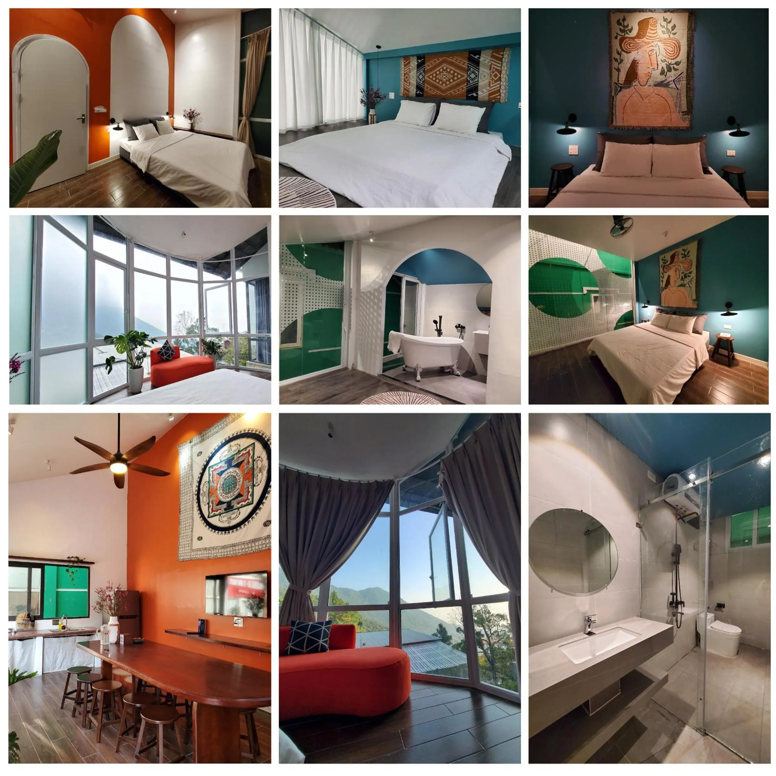 Bed in Le vent Tam Đảo homestay