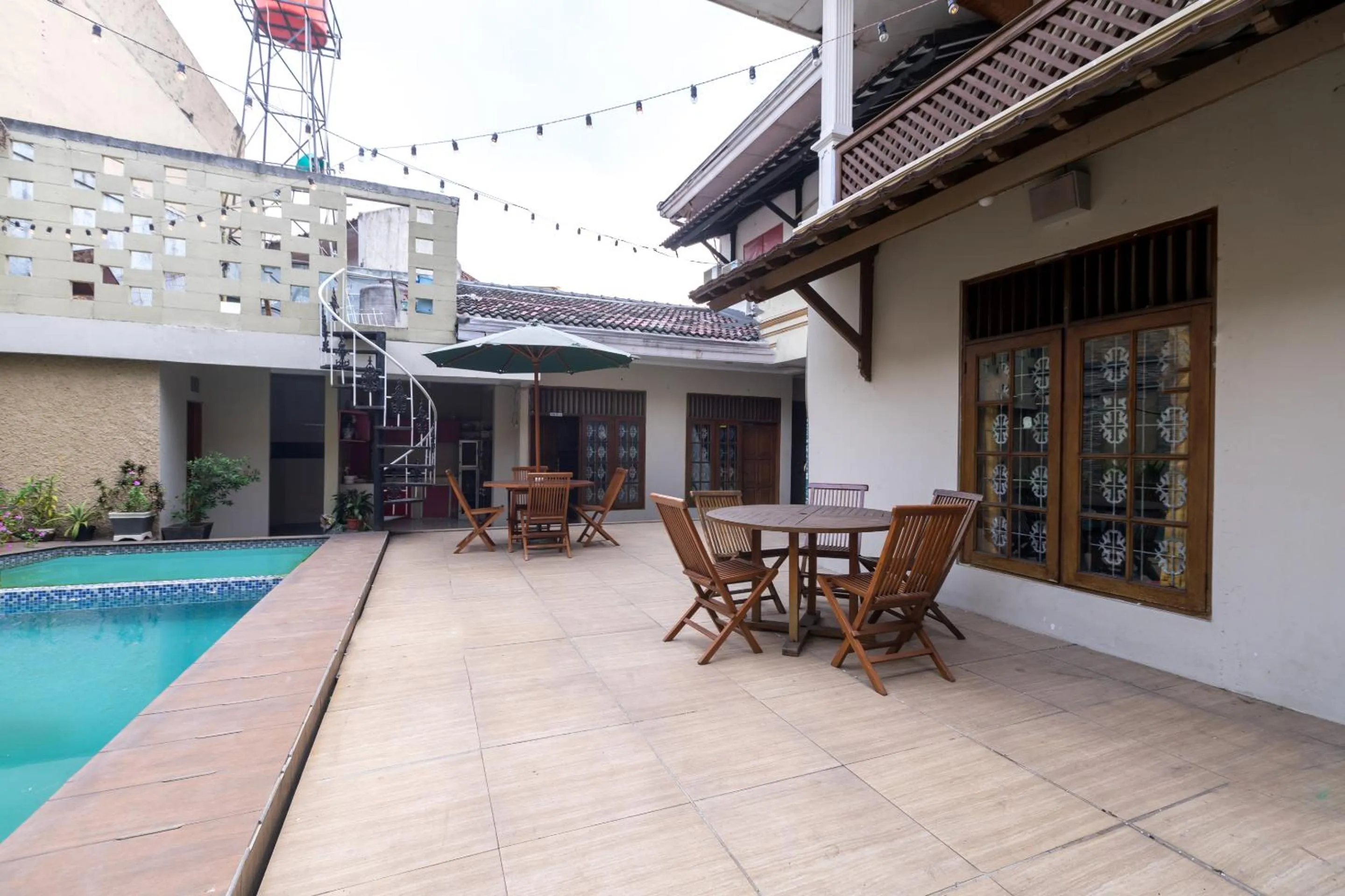 Swimming Pool in OYO 1421 Kasmaran Guest House Syariah