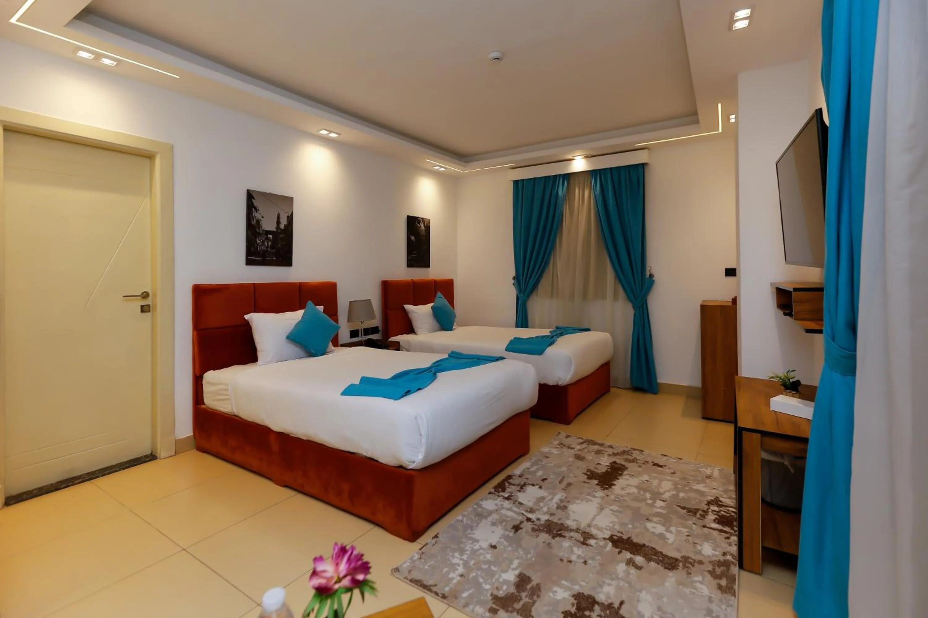 Photo of the whole room, Bed in Pyramids Gem Plaza Boutique Hotel & Restaurant