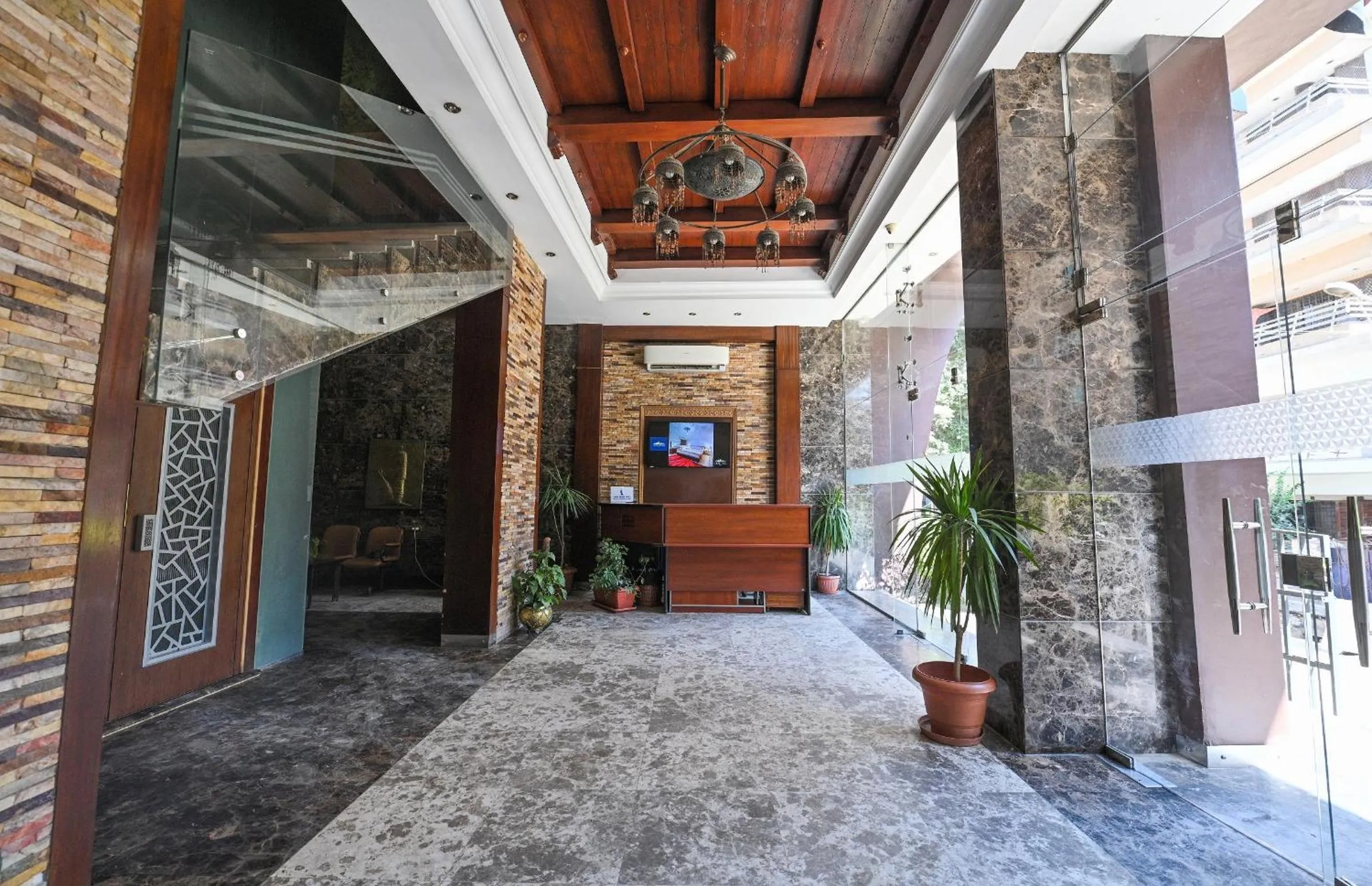 Lobby or reception in Pyramids Gem Plaza Powered By Look