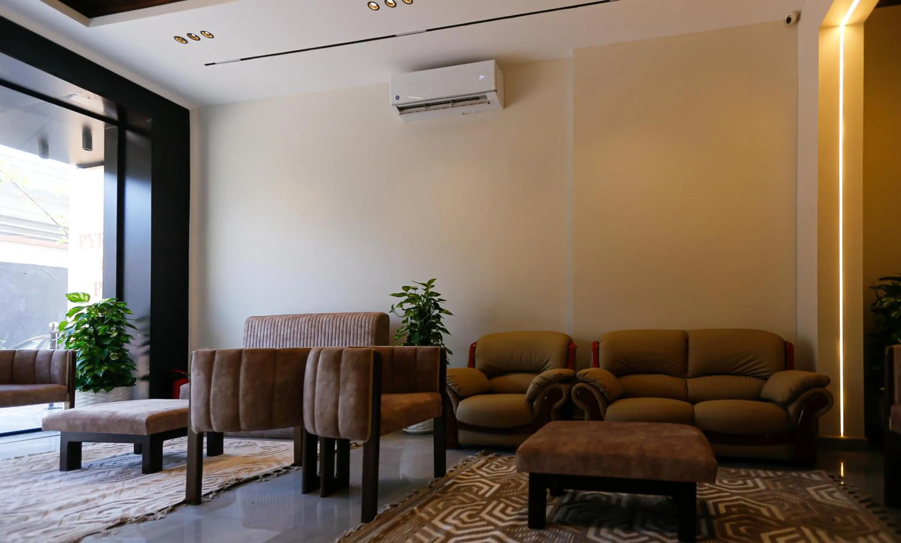 Seating area in Pyramids Gem Plaza Boutique Hotel & Restaurant