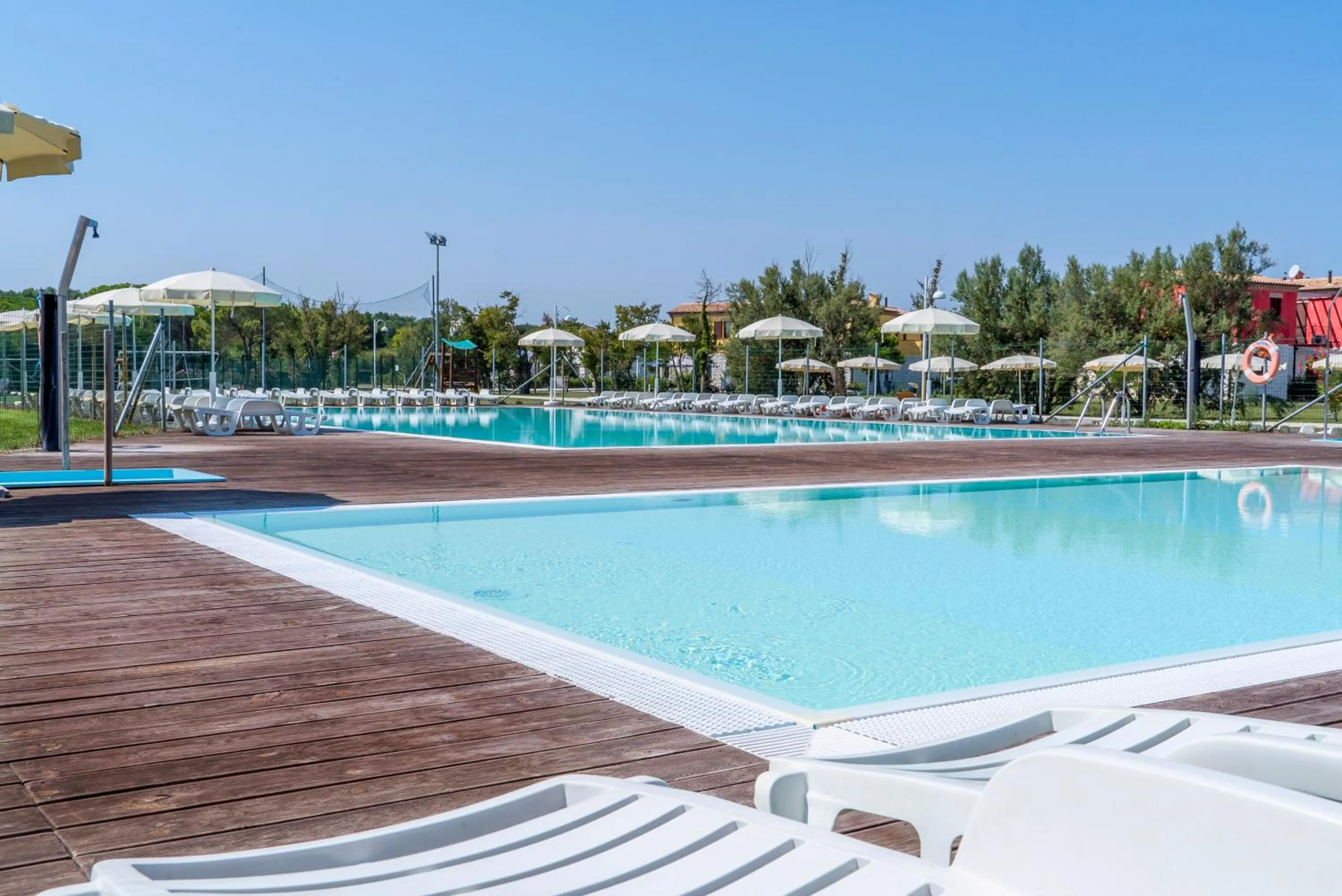 Swimming pool in Adamo ed Eva Resort