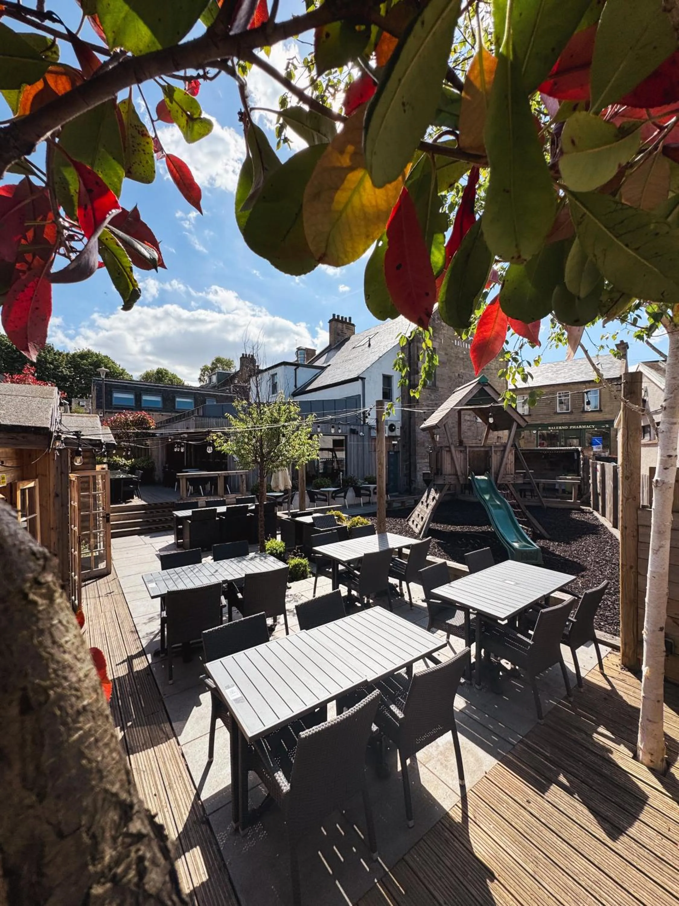 Garden in The Balerno Inn