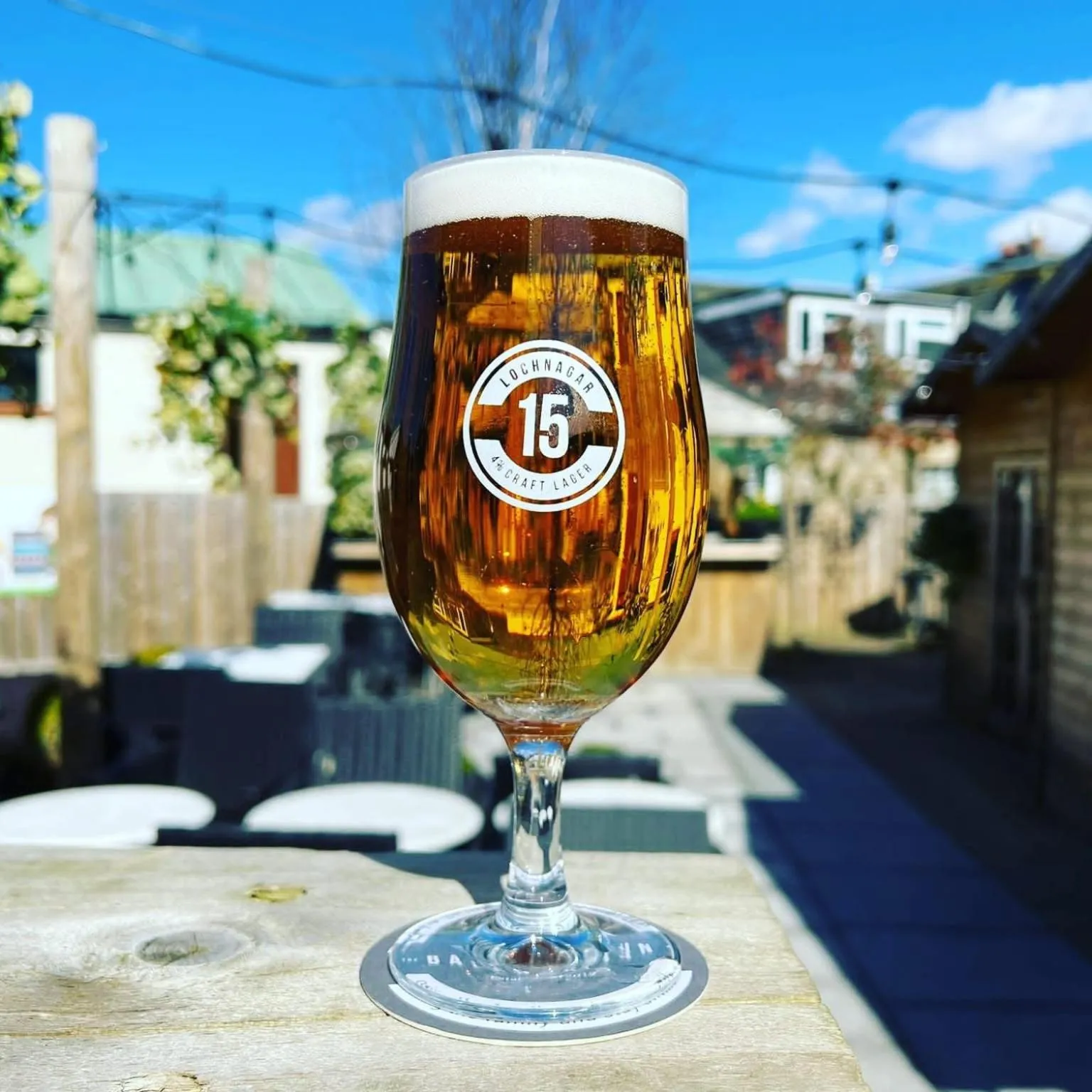 Garden in The Balerno Inn