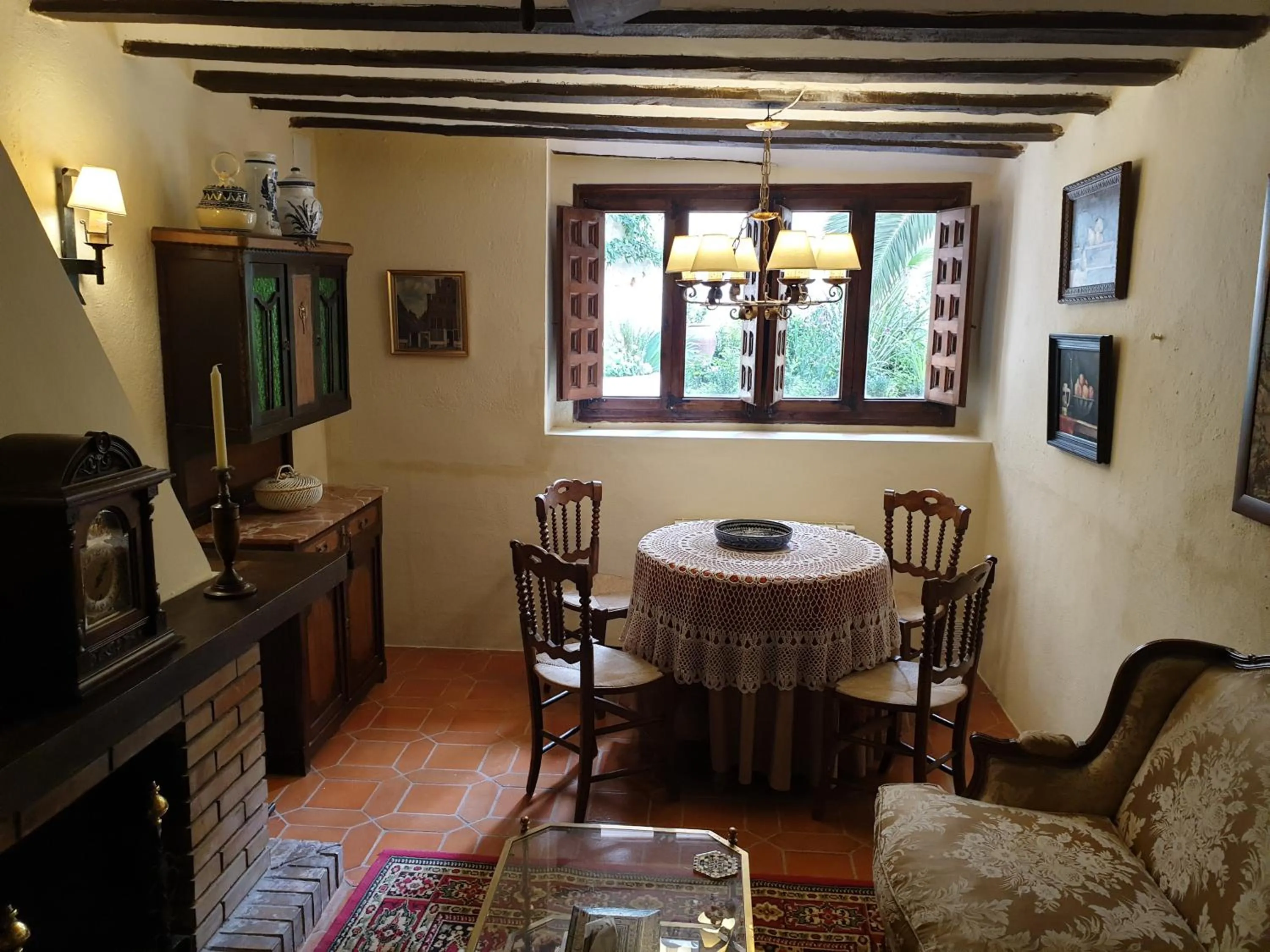 Living room in Casa San Roque
