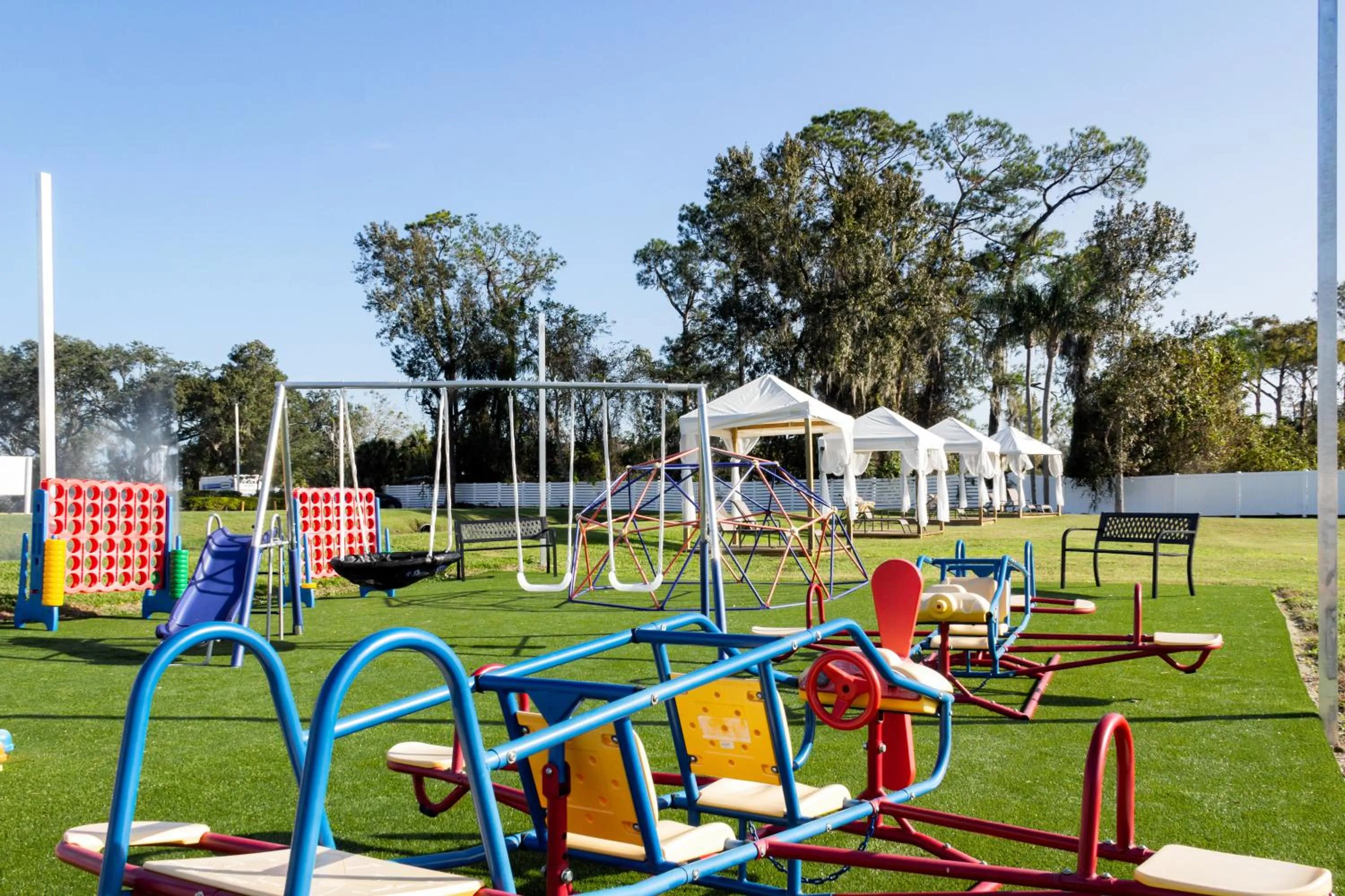 Children play ground in Palazzo Lakeside Hotel