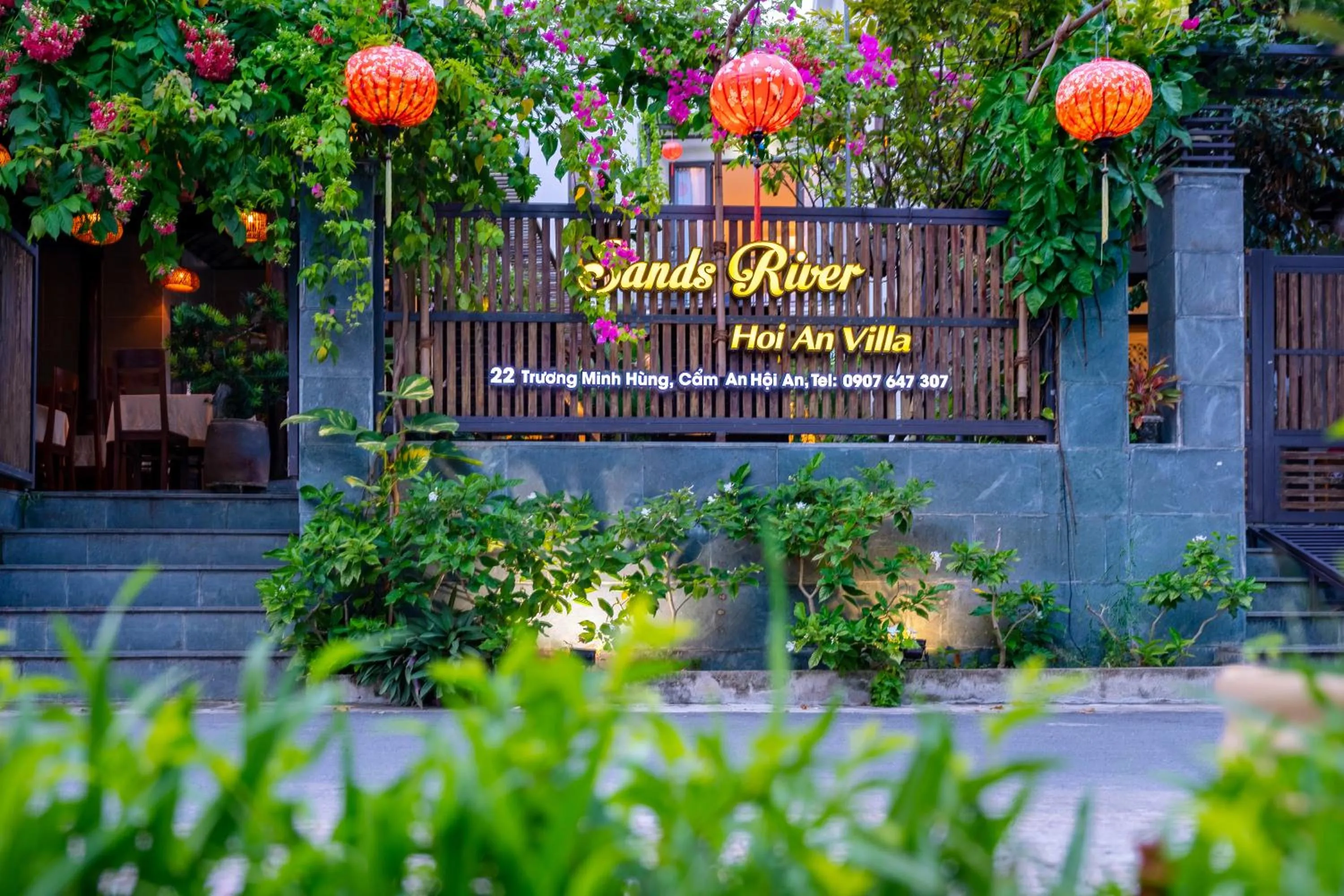 Facade/entrance in Sands River Hoi An Villa