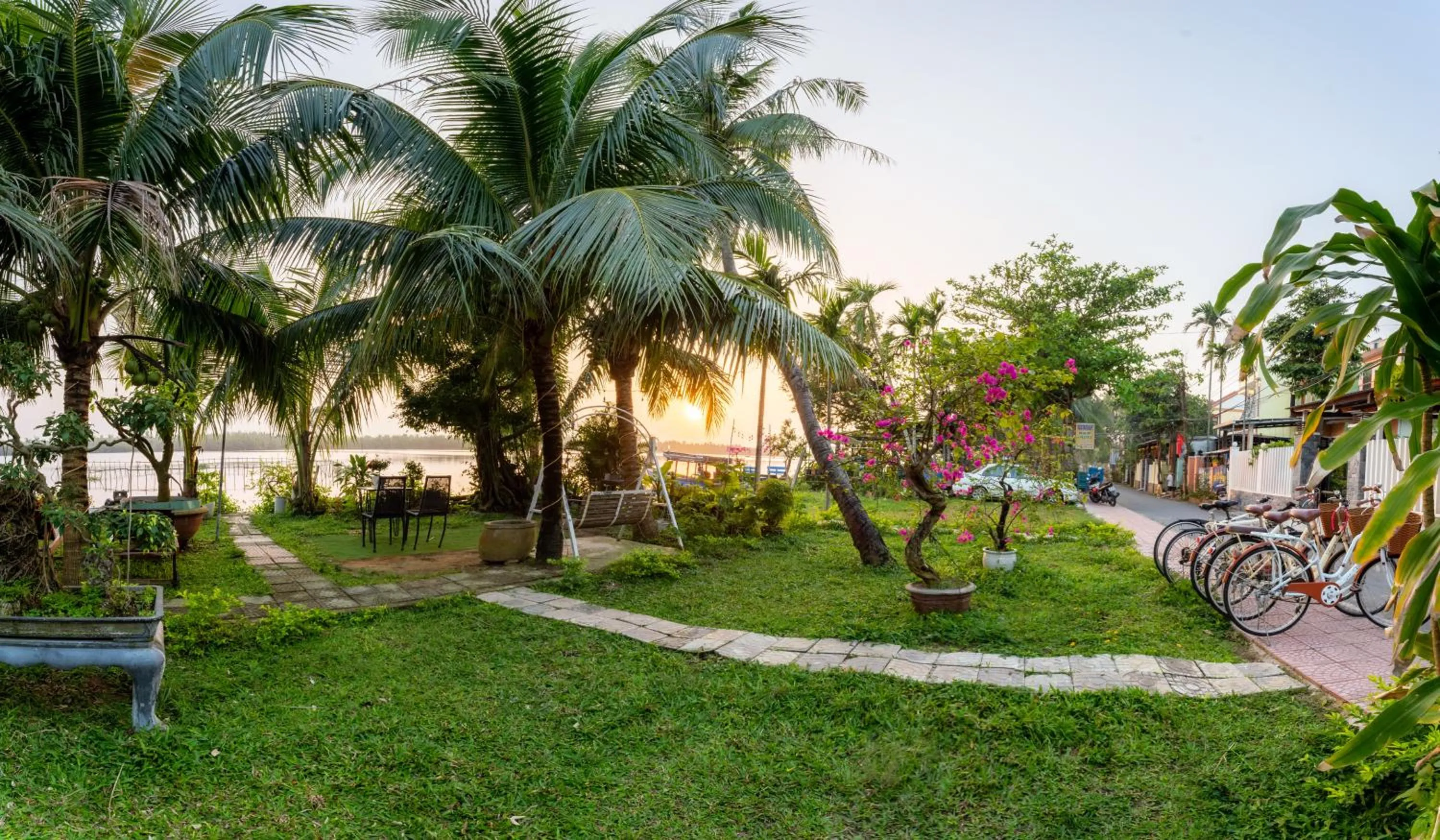 Garden in Sands River Hoi An Villa